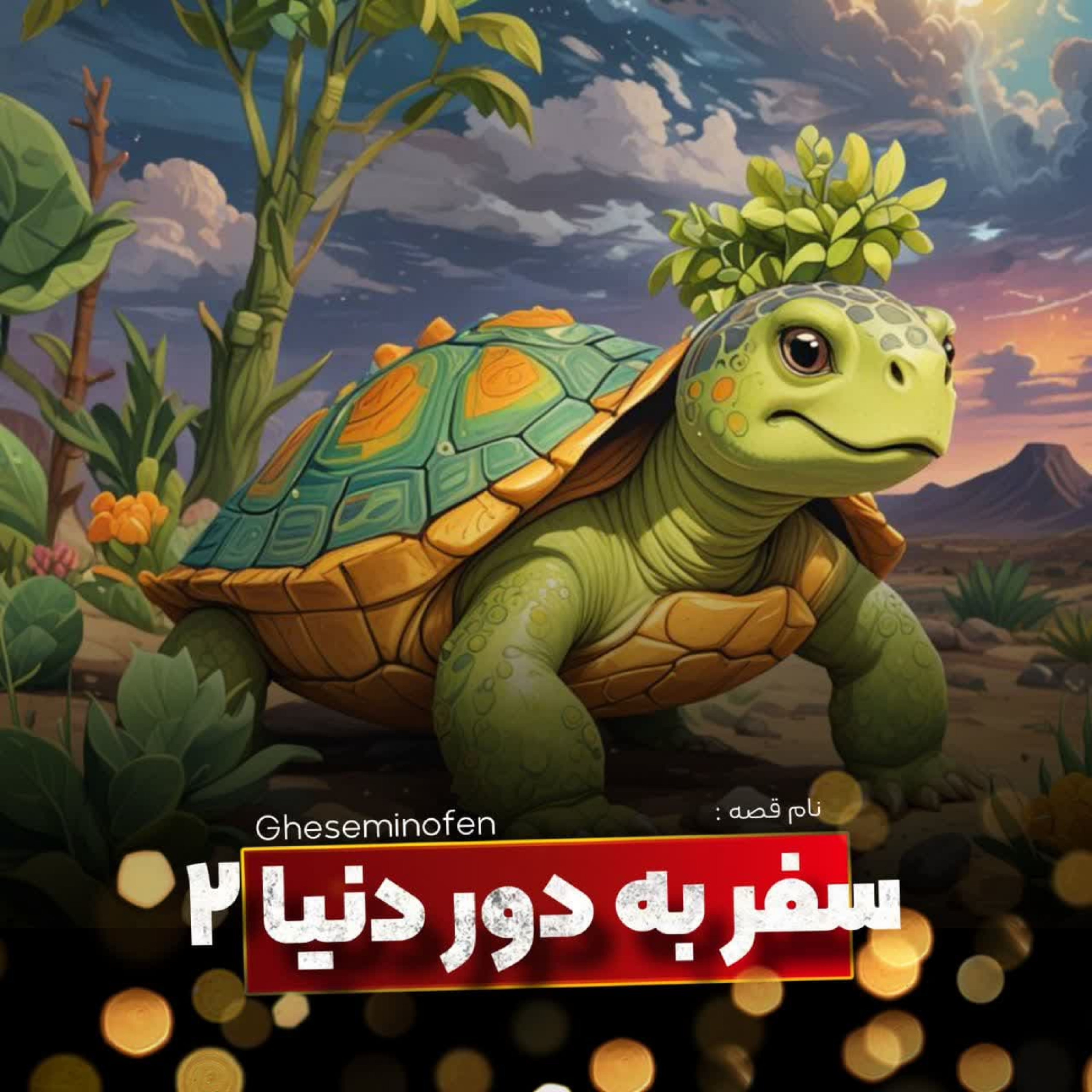 کاور 🎧نام قصه : سفر به دور دنیا _ قسمت دوم
