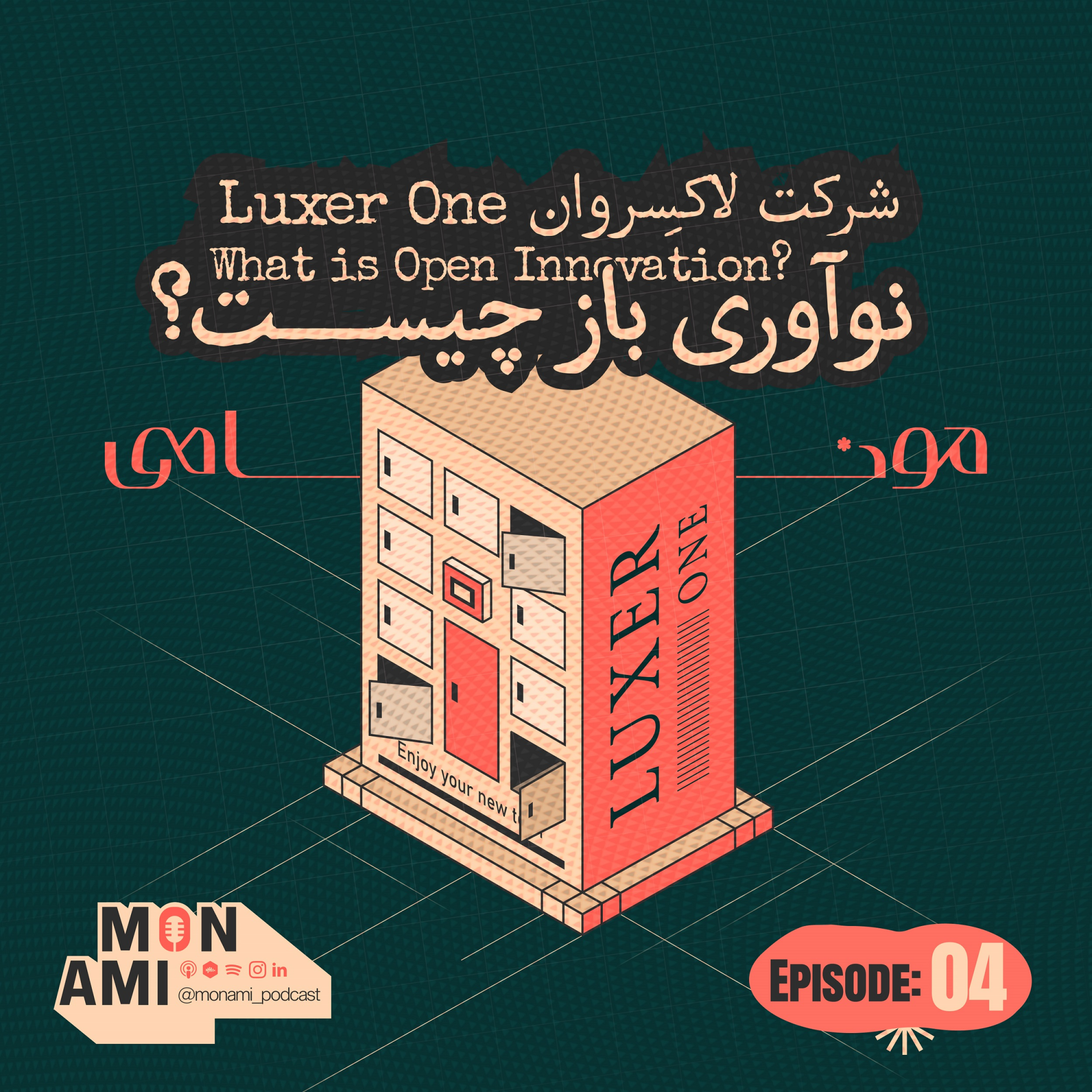 کاور Episode 04 - Luxer One(شرکت لاکسِر وان، نوآوری باز چیست؟)