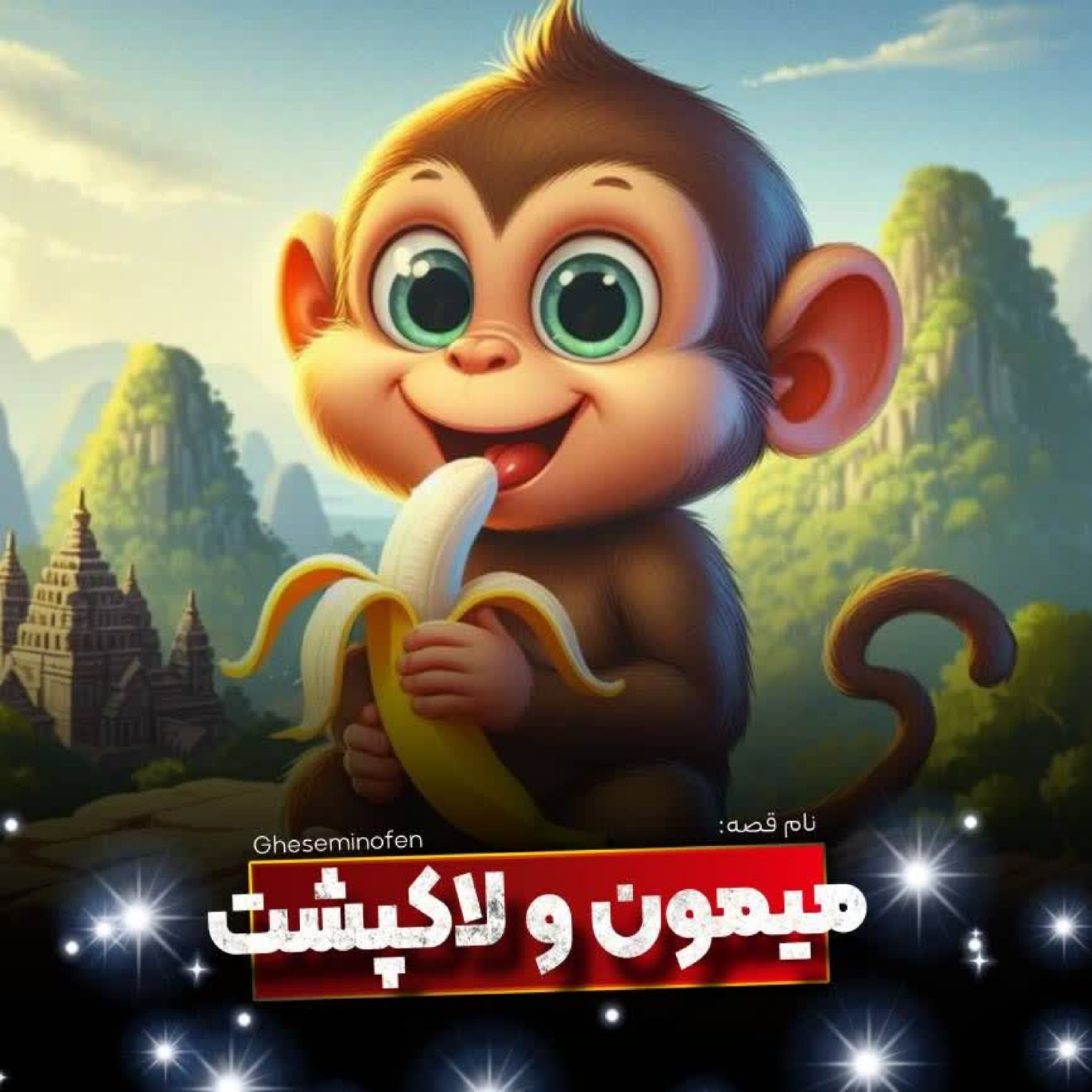 کاور میمون و لاکپشت