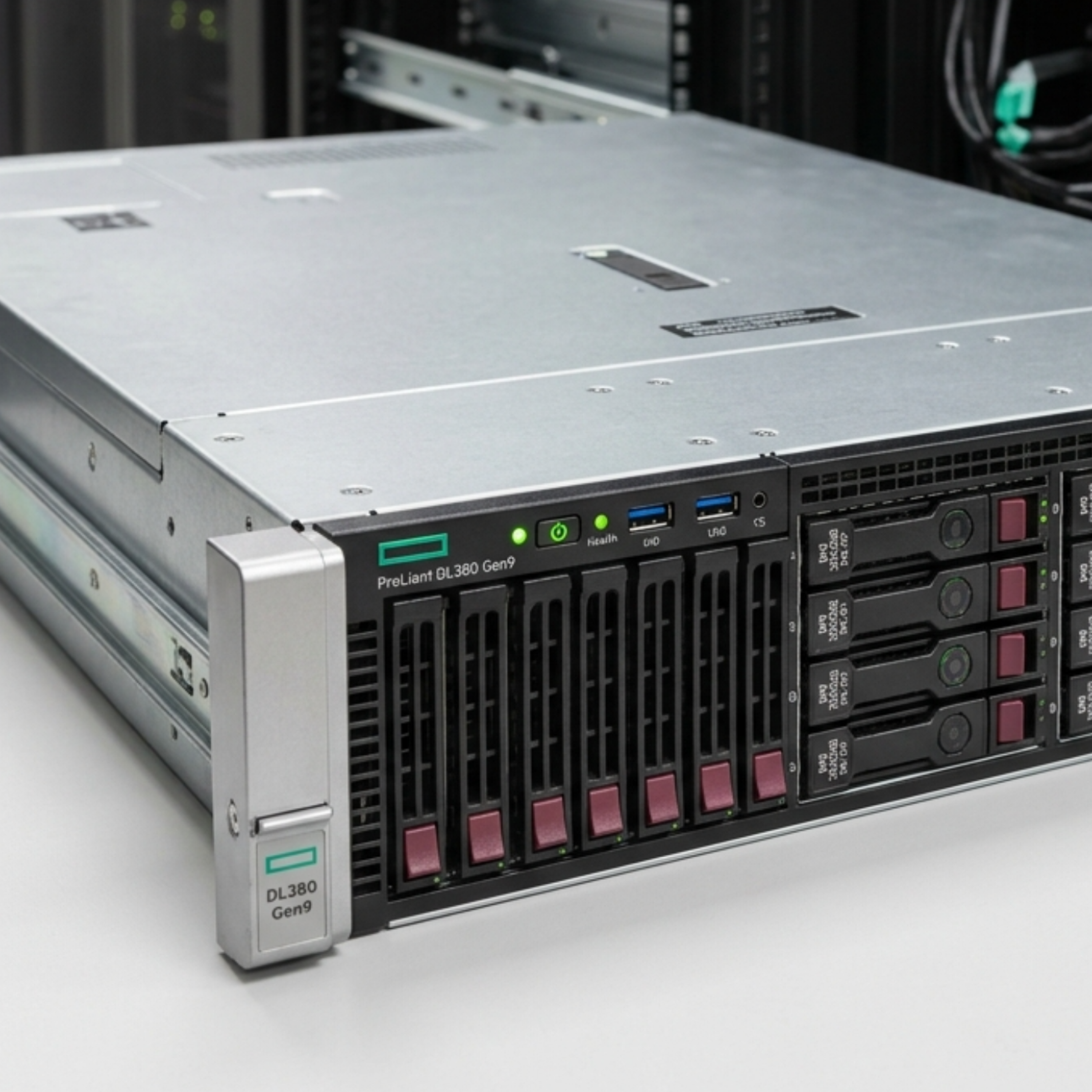 کاور سرور HPE ProLiant DL380 Gen9 مدل 859085-S01 با E5-2690v4، 16GB و P440ar