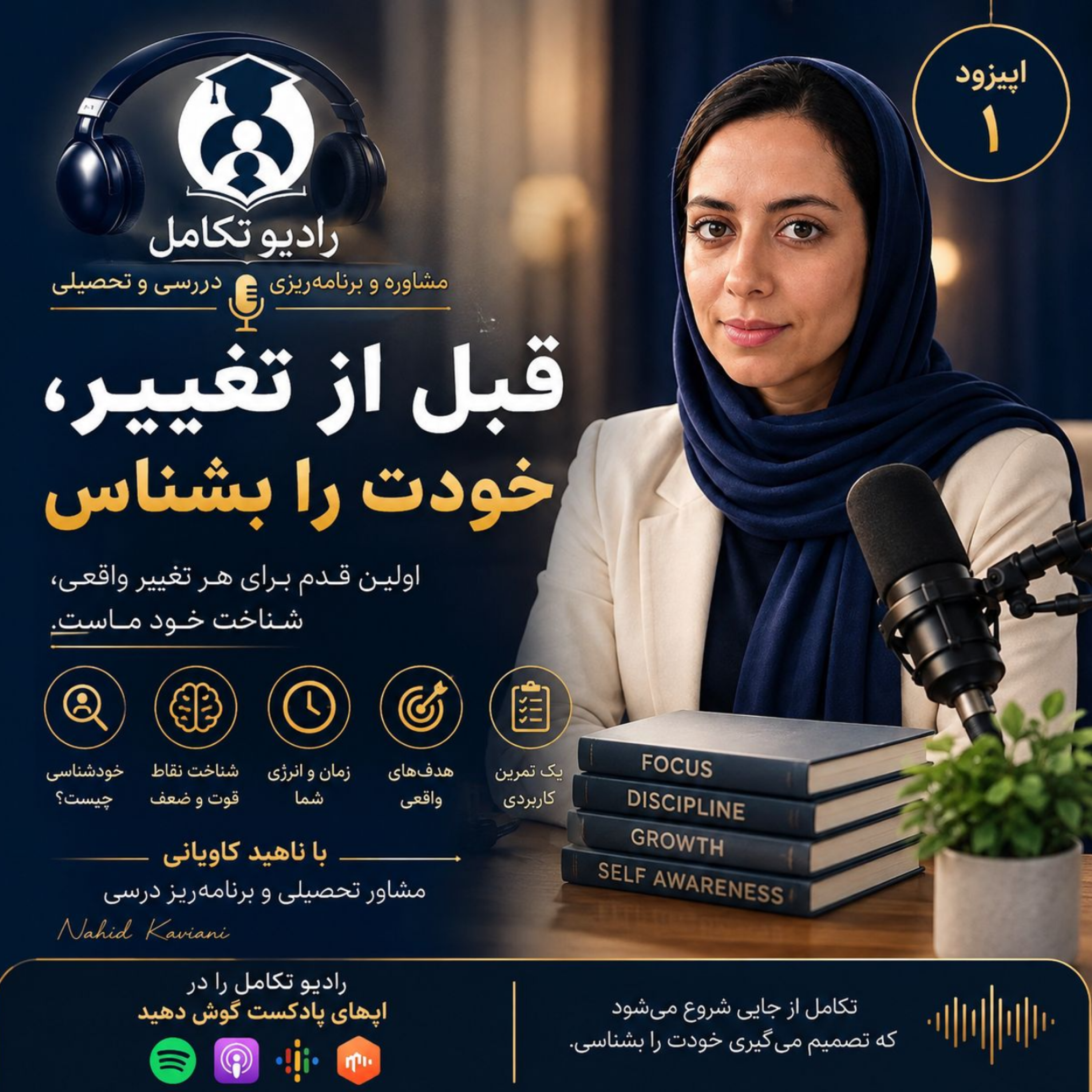 کاور قبل از تغییر خودت بشناس