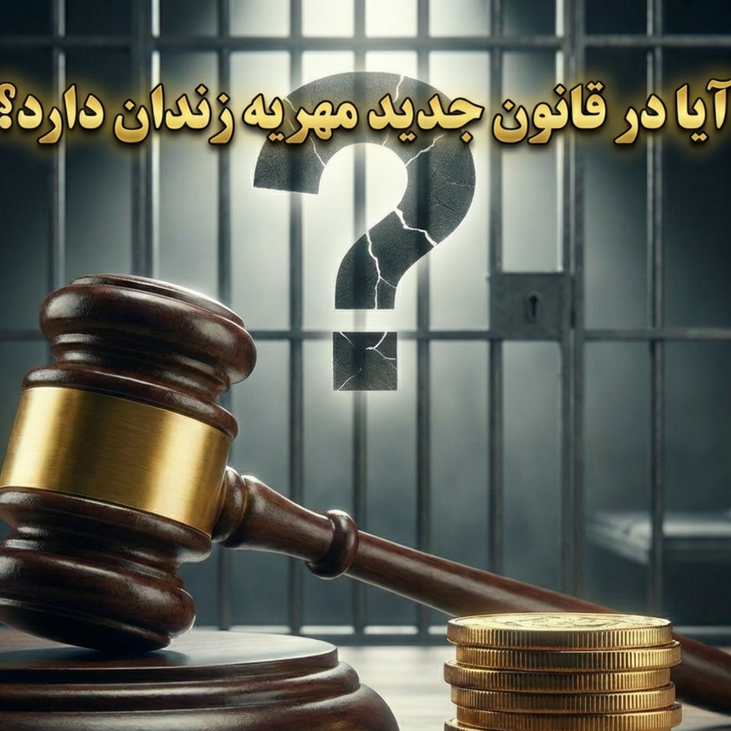 کاور آیا در قانون جدید مهریه زندان دارد؟