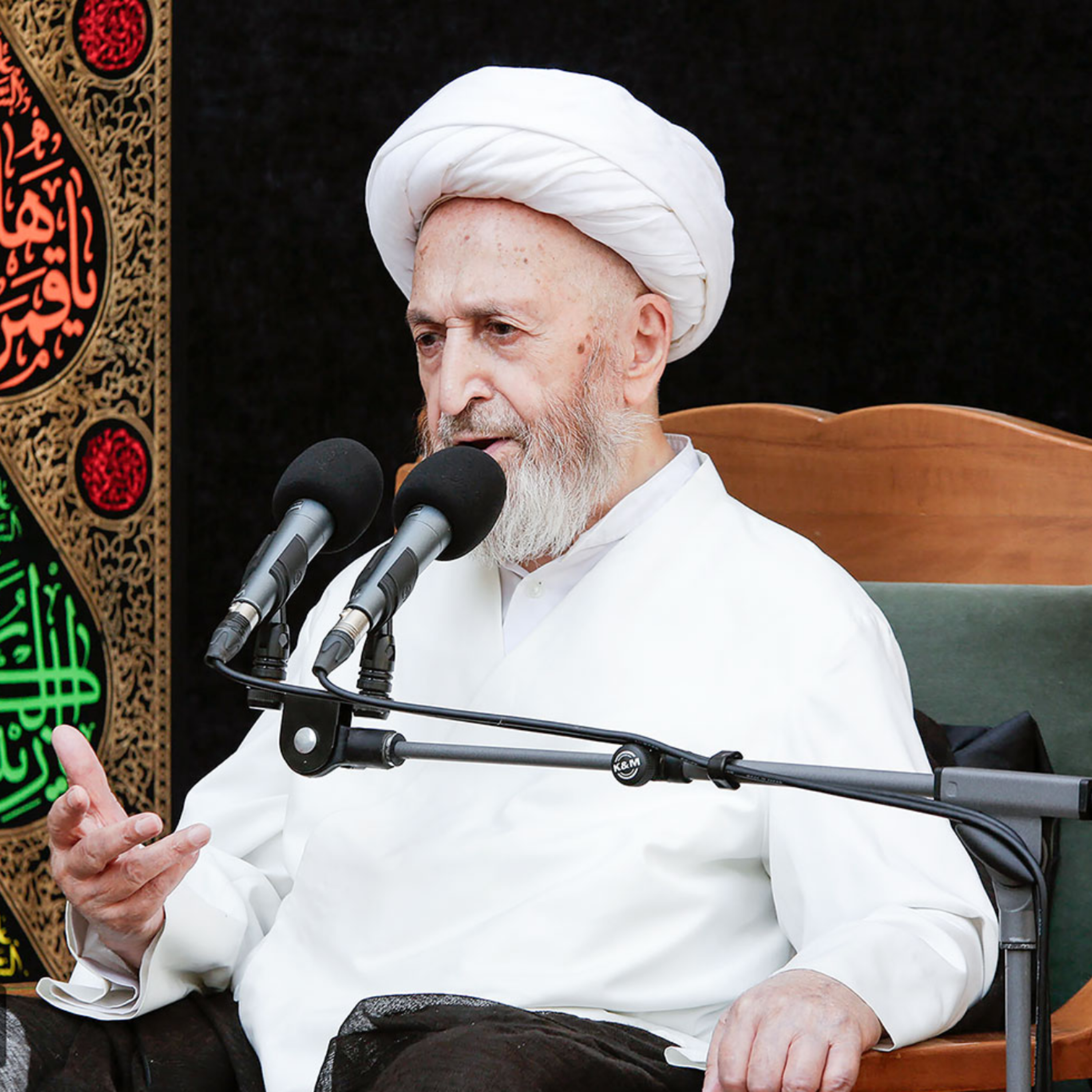 کاور پرسش و پاسخ علمی| حضرت آیت‌الله العظمی جعفر سبحانی - روز دوم