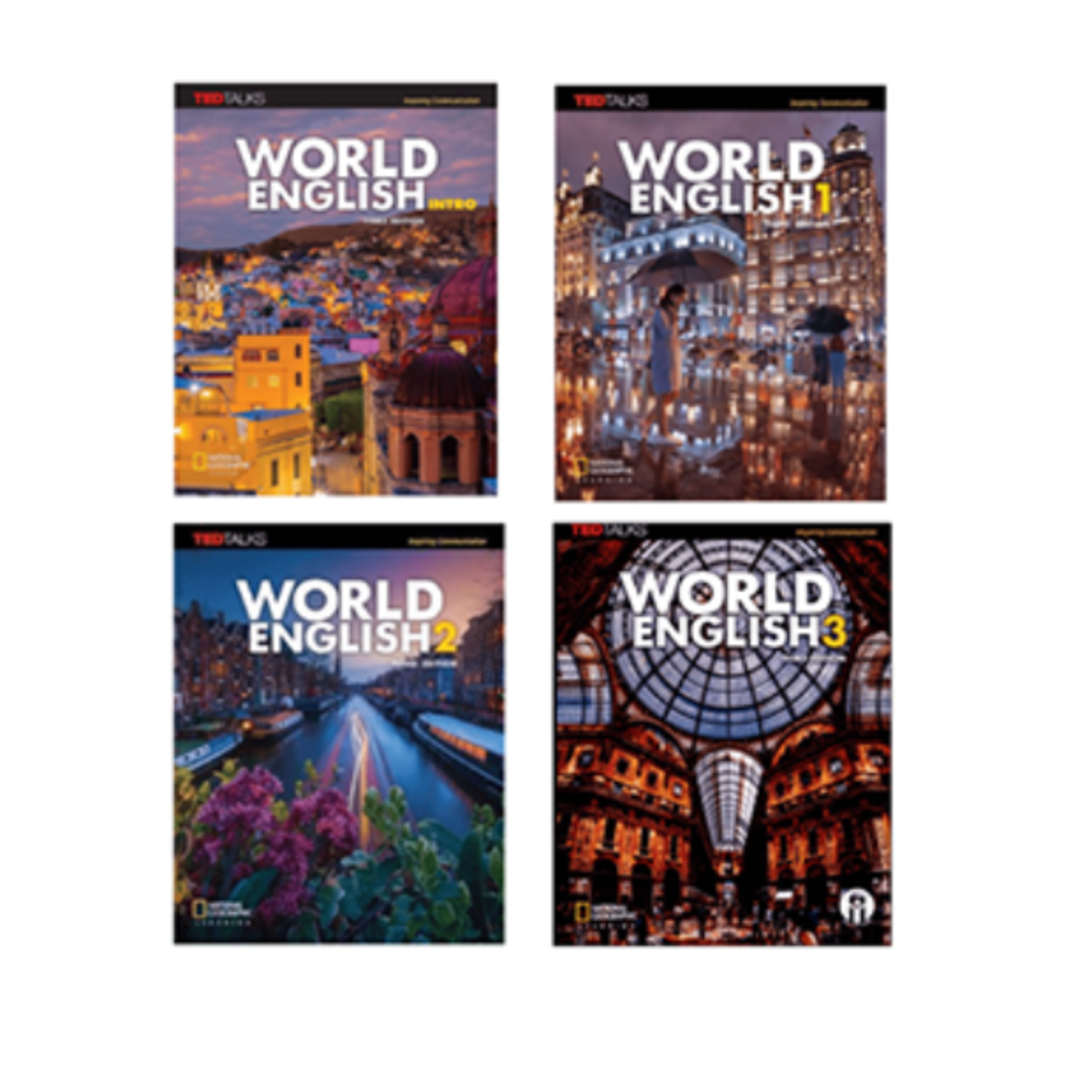 کاور معرفی سری کتاب World english