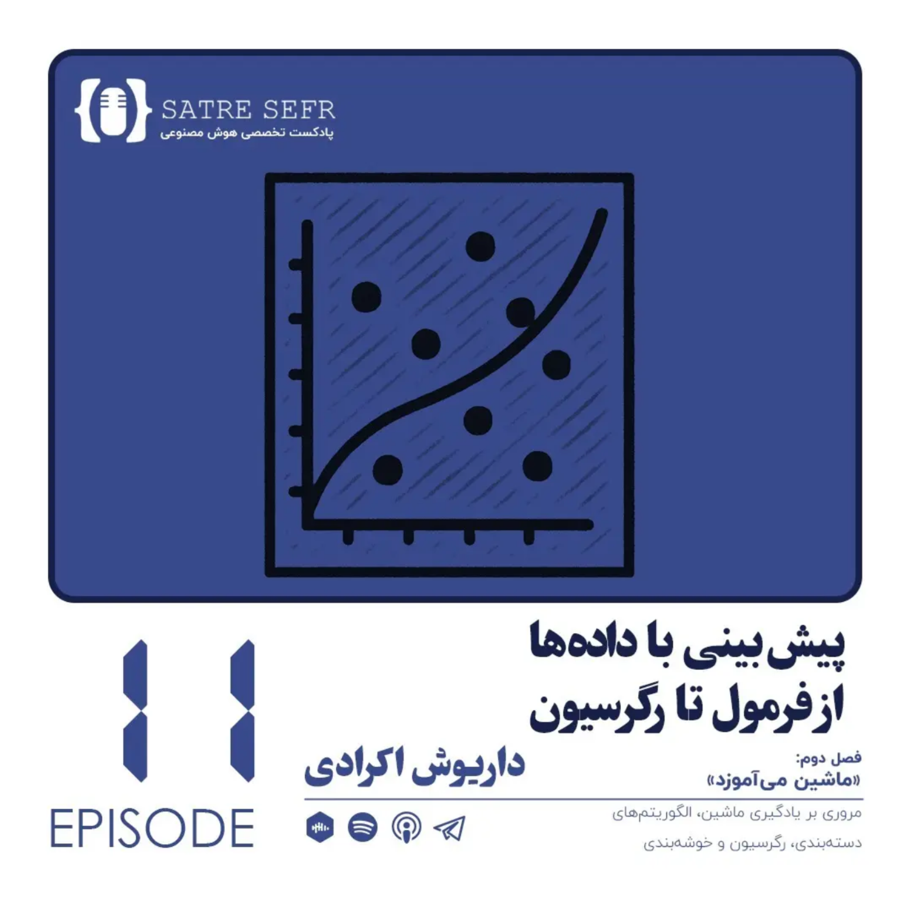 کاور اپیزود 11 - فصل دوم: پیش‌بینی با داده‌ها – از فرمول تا رگرسیون