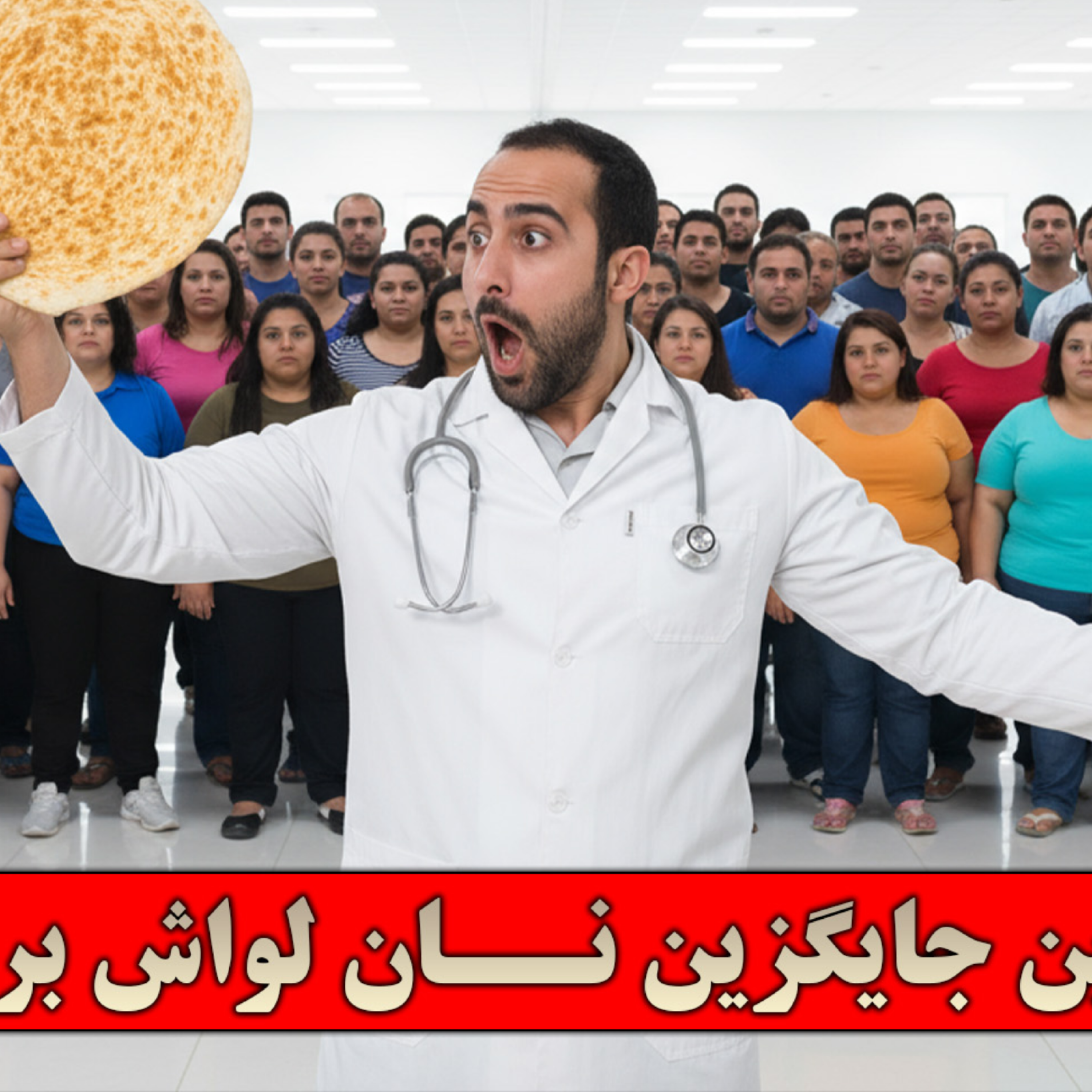 کاور به جای نون لواش اینو بخور لاغر شو