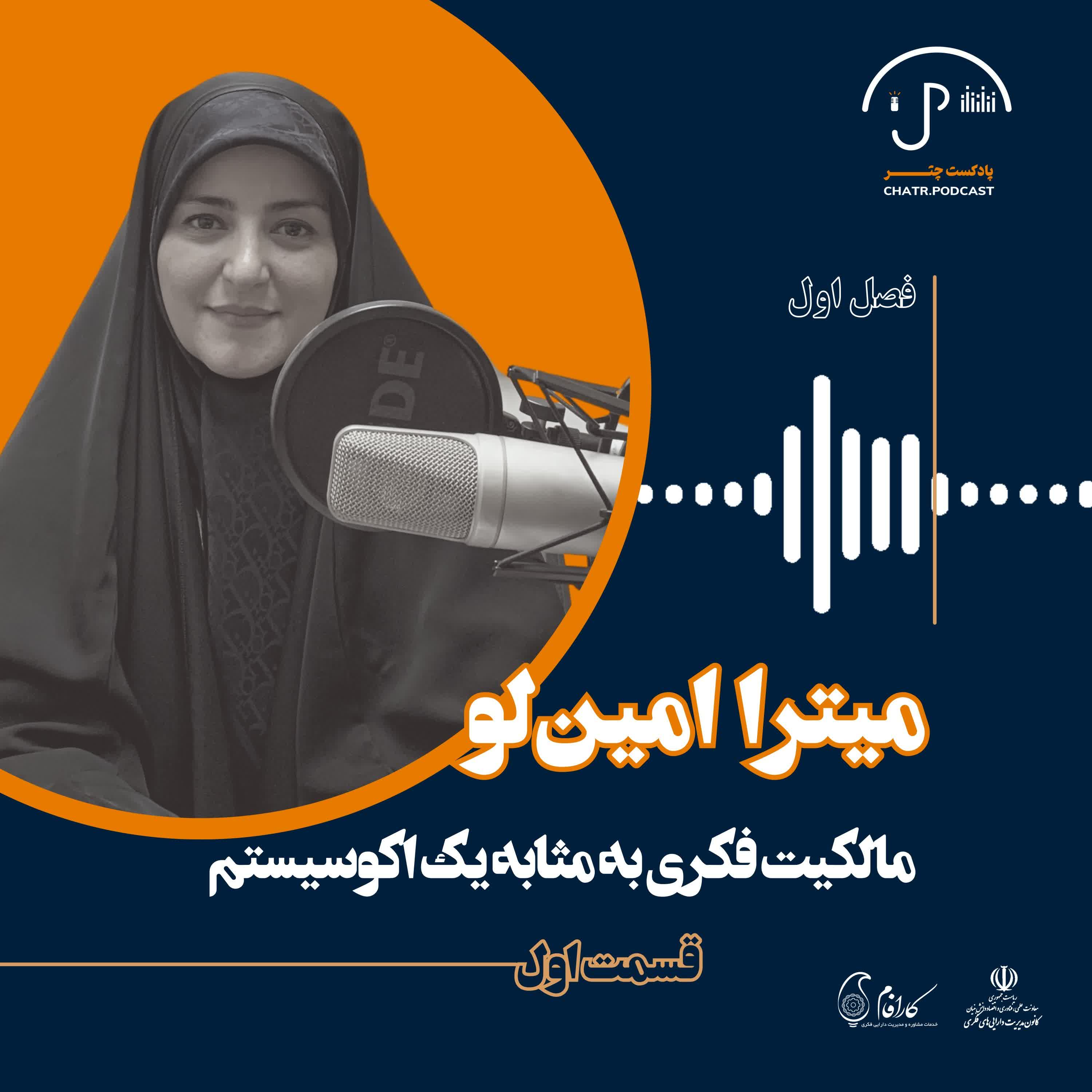 کاور مالکیت فکری به مثابه یک اکوسیستم - میترا امینلو