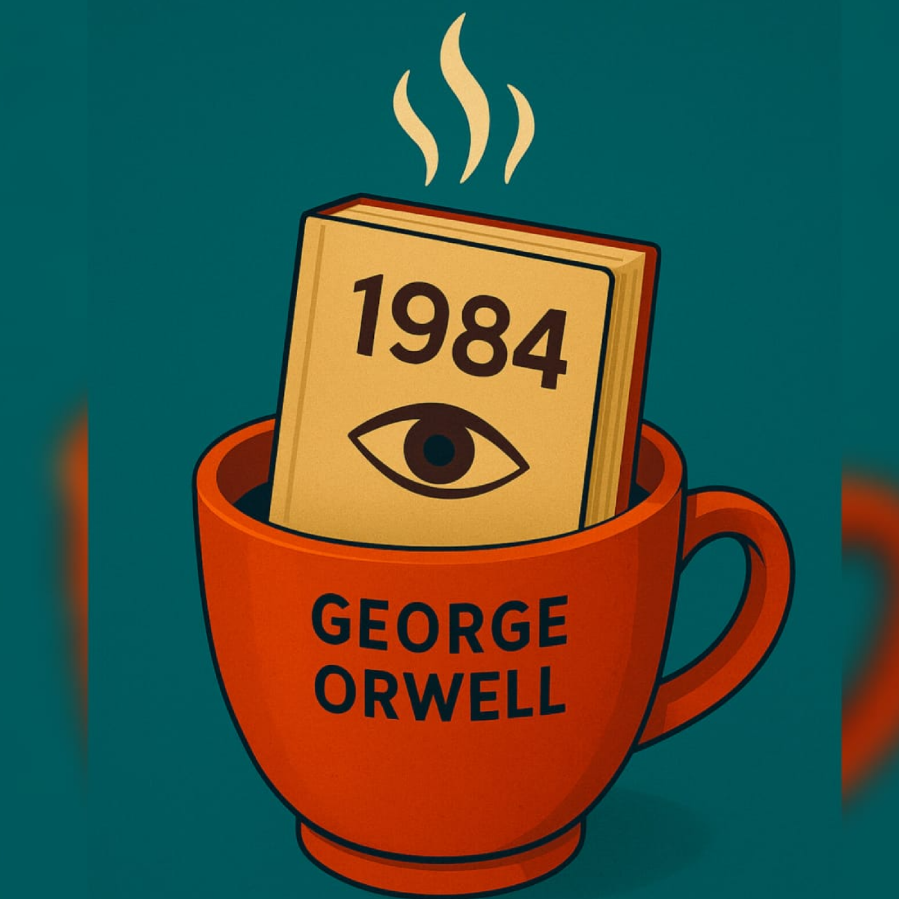کاور جرعه ای از «1984»