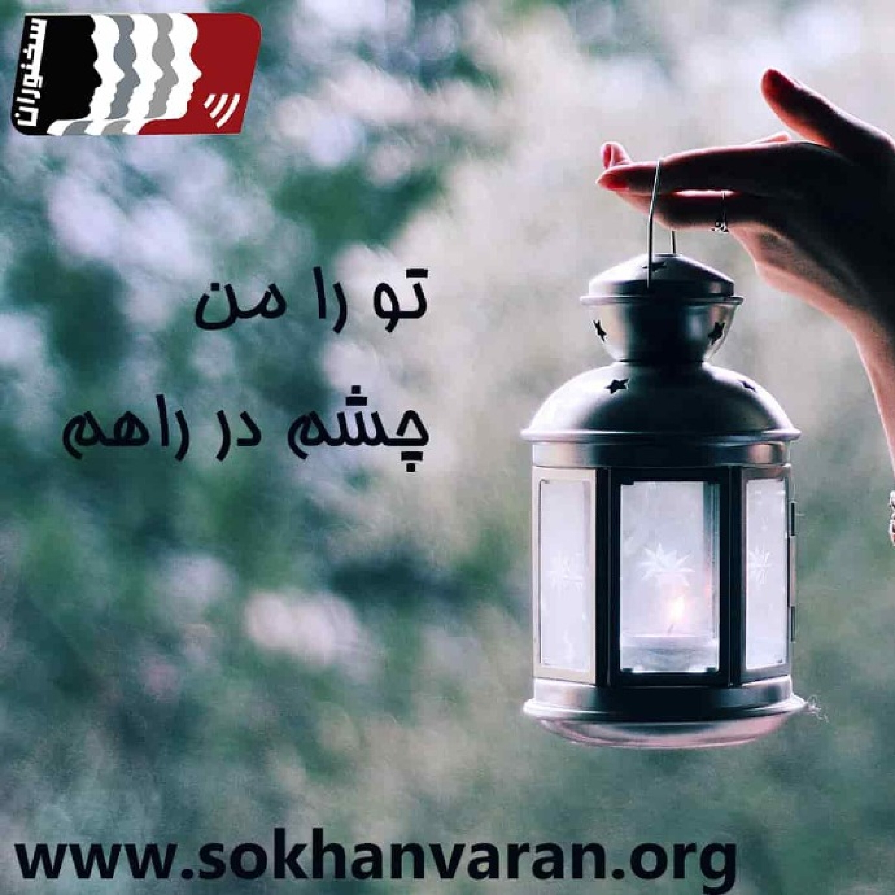 کاور دکلمه شعر تو را من چشم در راهم | نیما یوشیج | استاد حسینیان