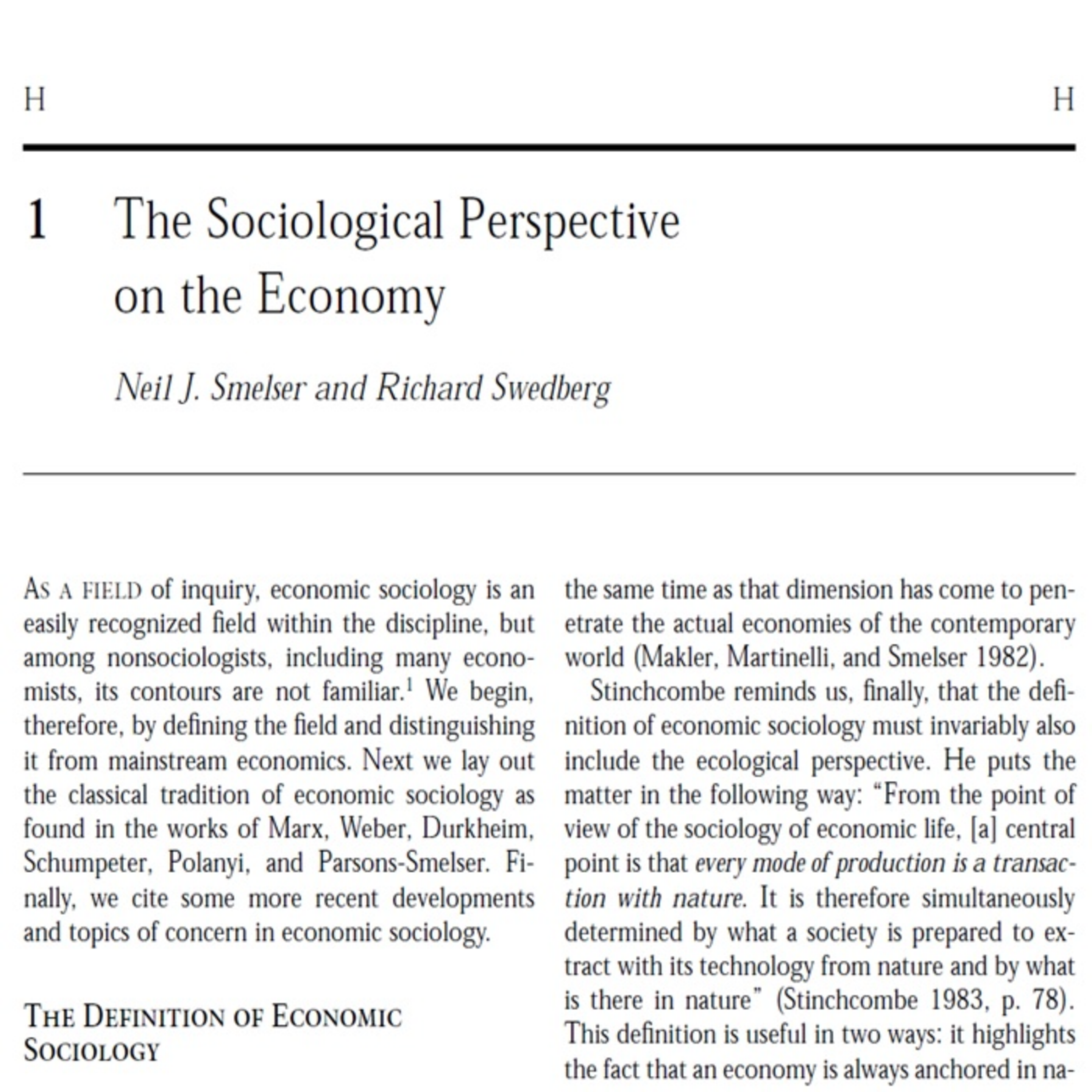 کاور 97- The Sociological Perspective on the economy - Persian