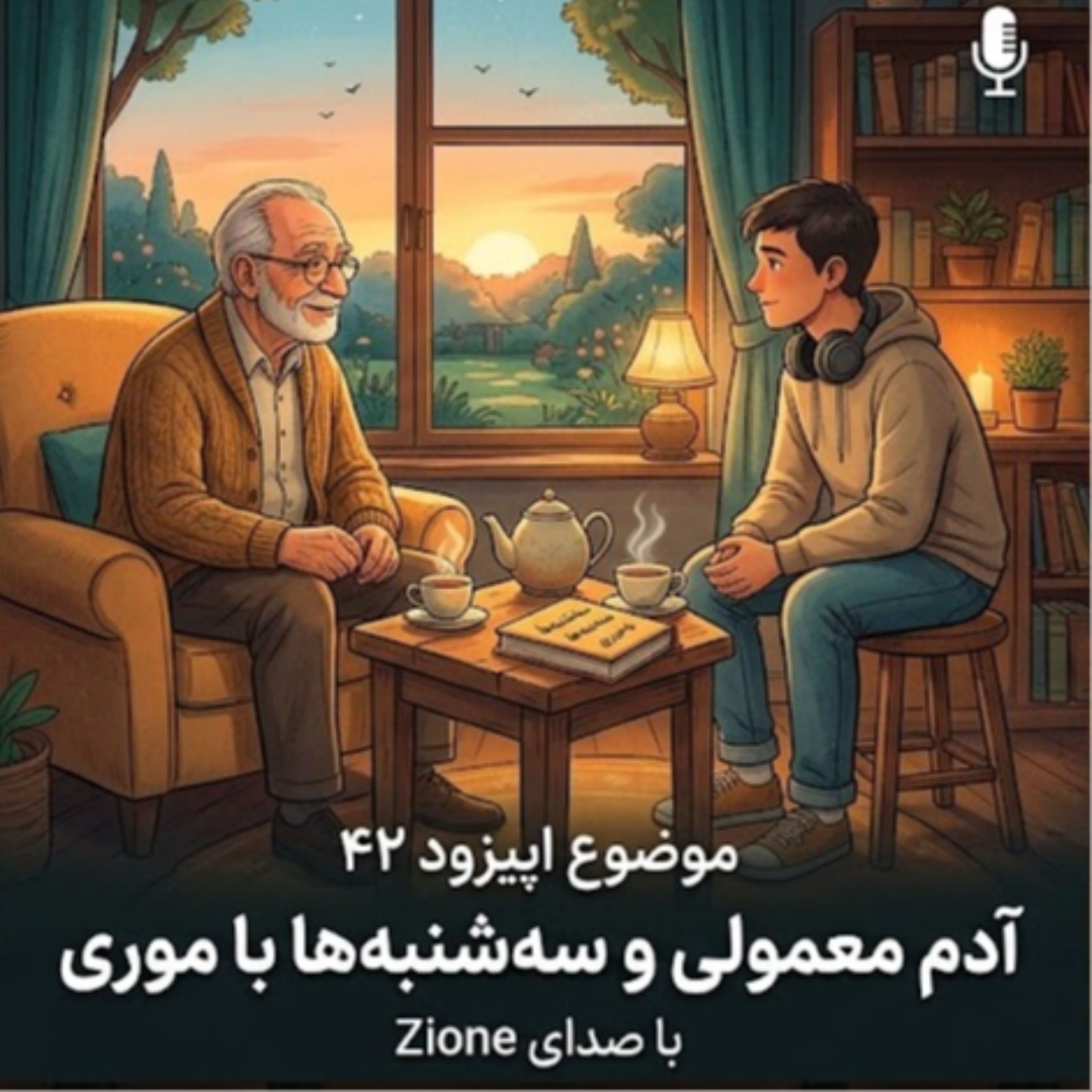 کاور اپیرود۴۲ | آدم معمولی و سهشنبه ها با موری