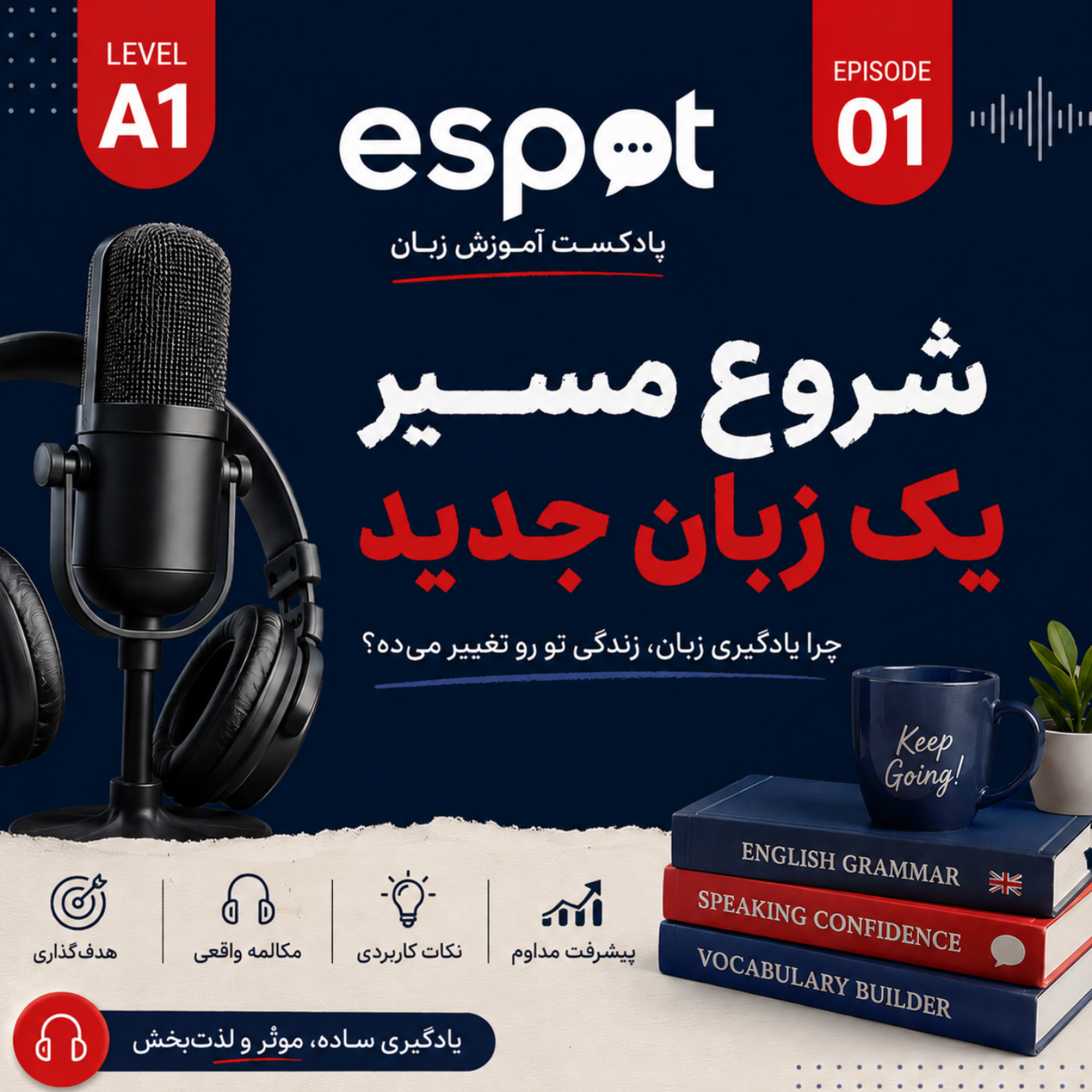 کاور درس اول - سلام و معرفی به انگلیسی