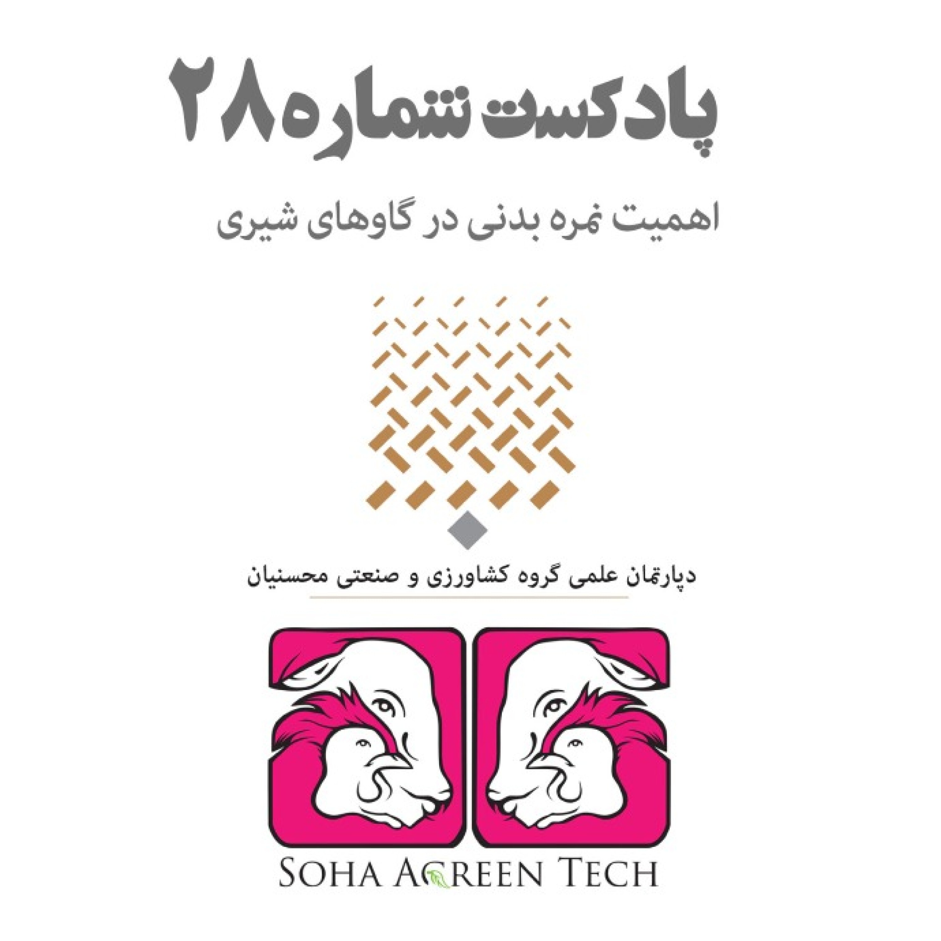 پادکست شماره 28- اهمیت نمره بدنی در گاو های شیری- رادیو آگرین تک