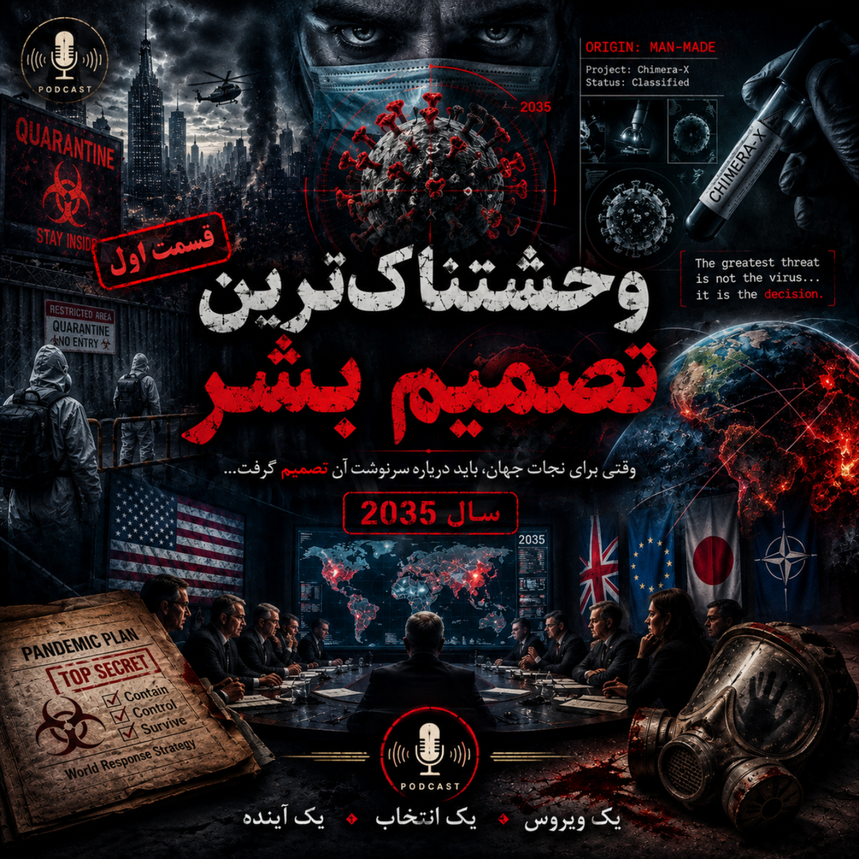 کاور وحشتناک ترین تصمیم بشر قسمت اول