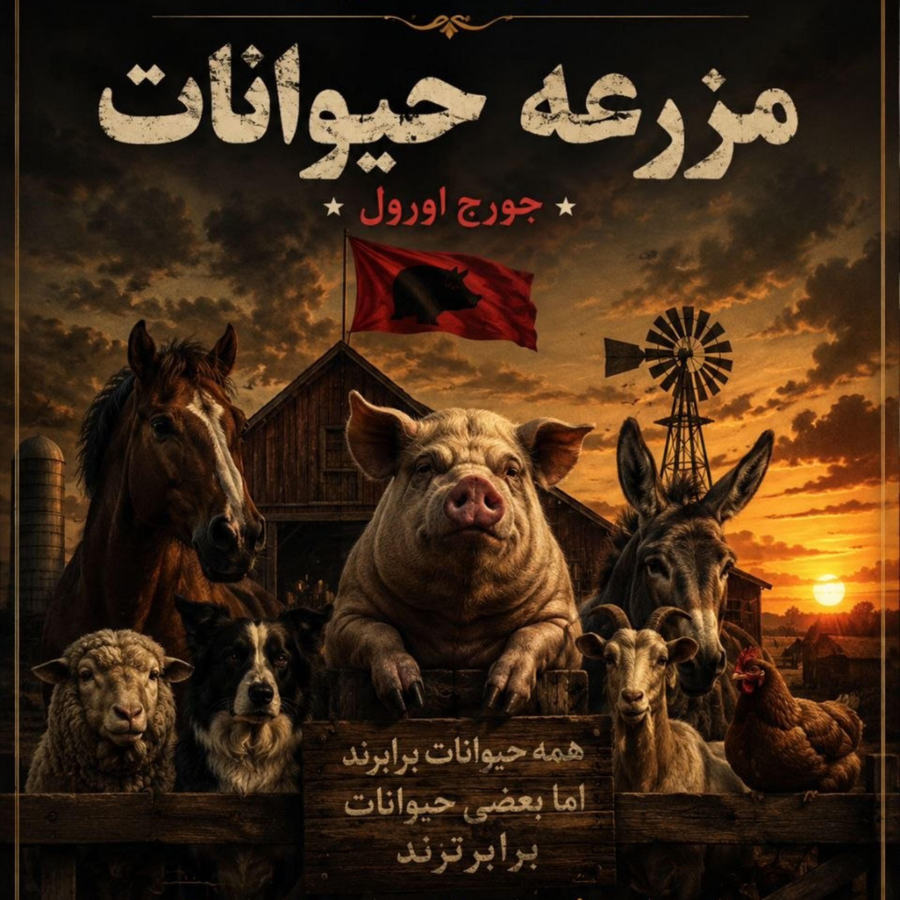 کاور مزرعه حیوانات- قسمت سوم