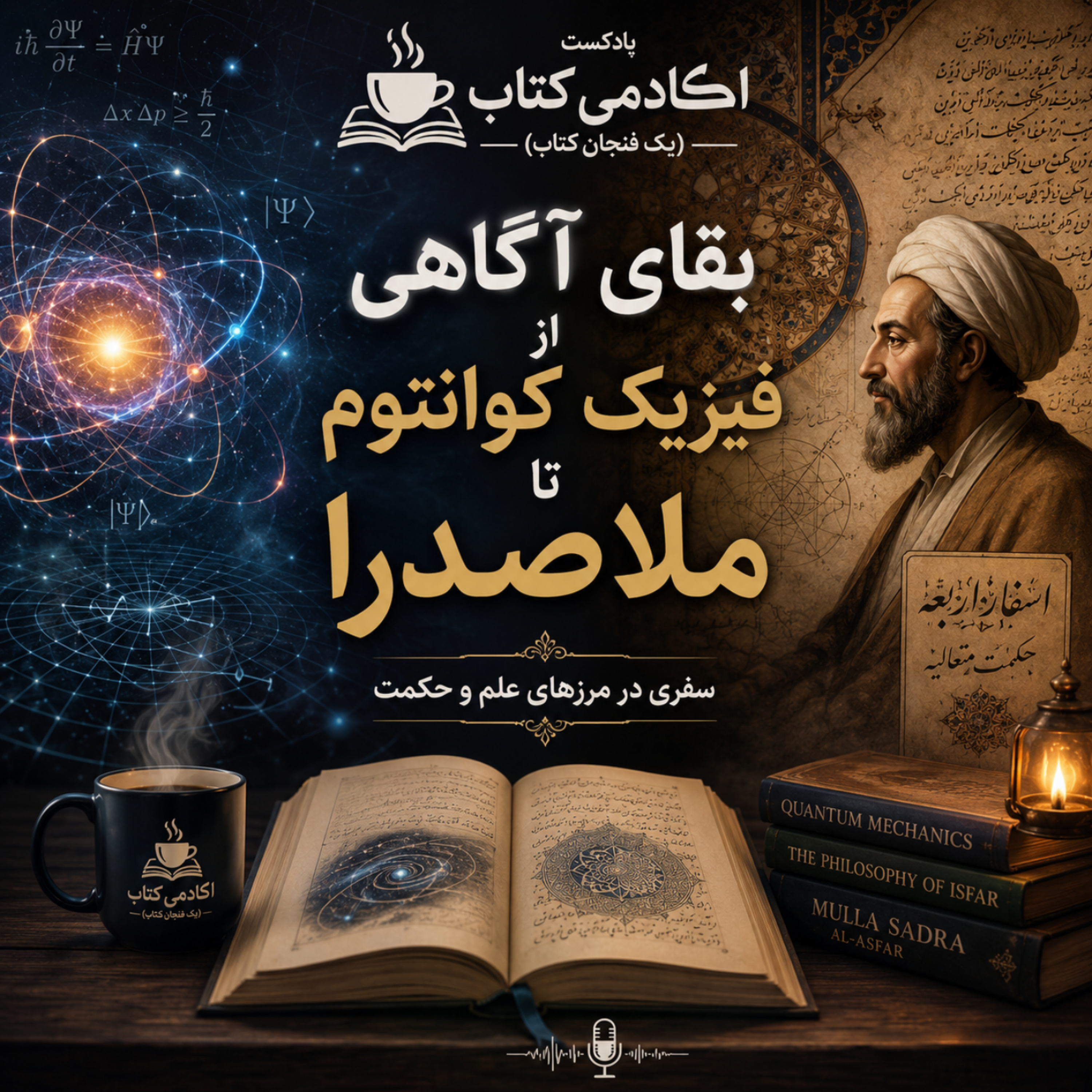 کاور بقای آگاهی از فیزیک کوانتوم تا ملاصدرا