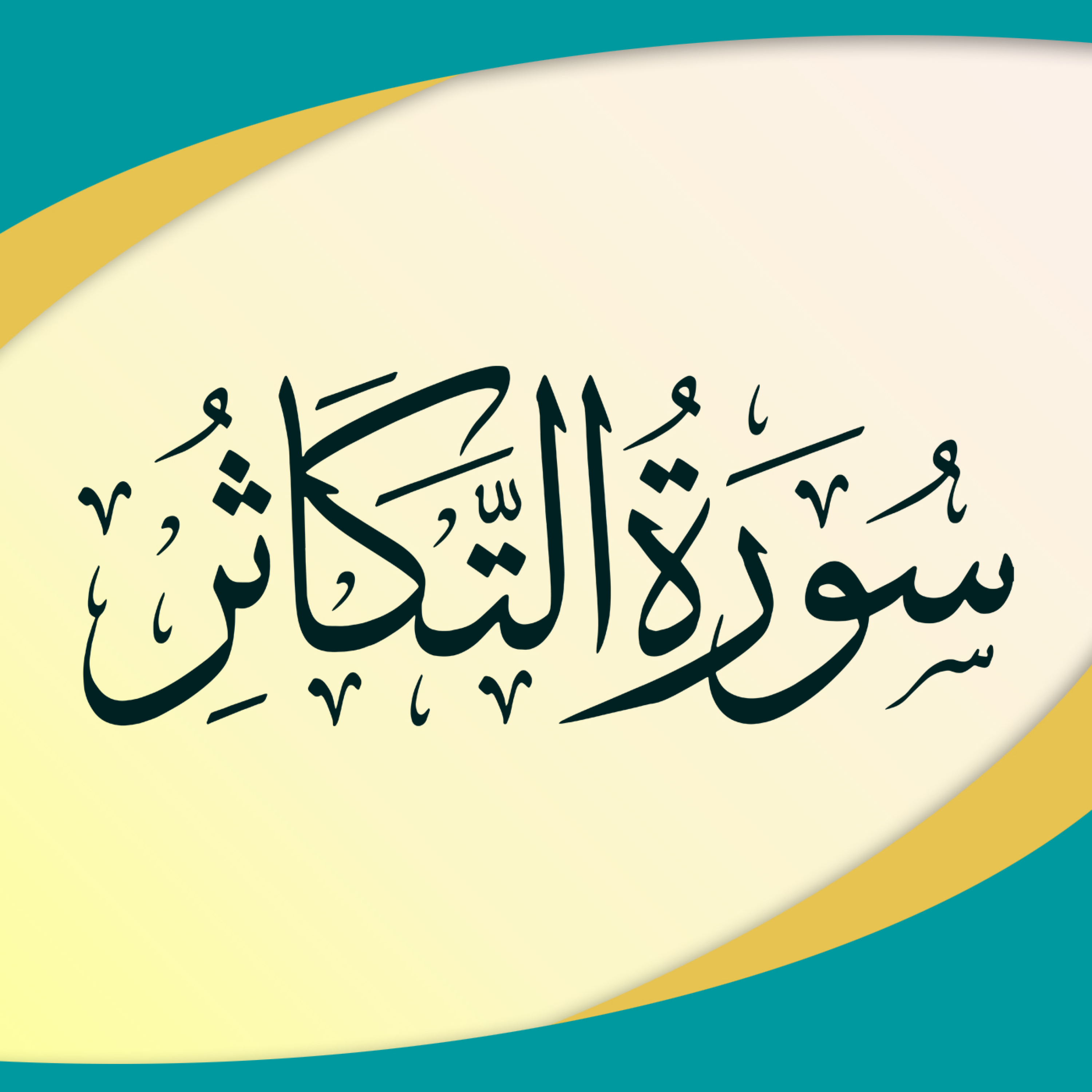 کاور تدبر در سوره تکاثر