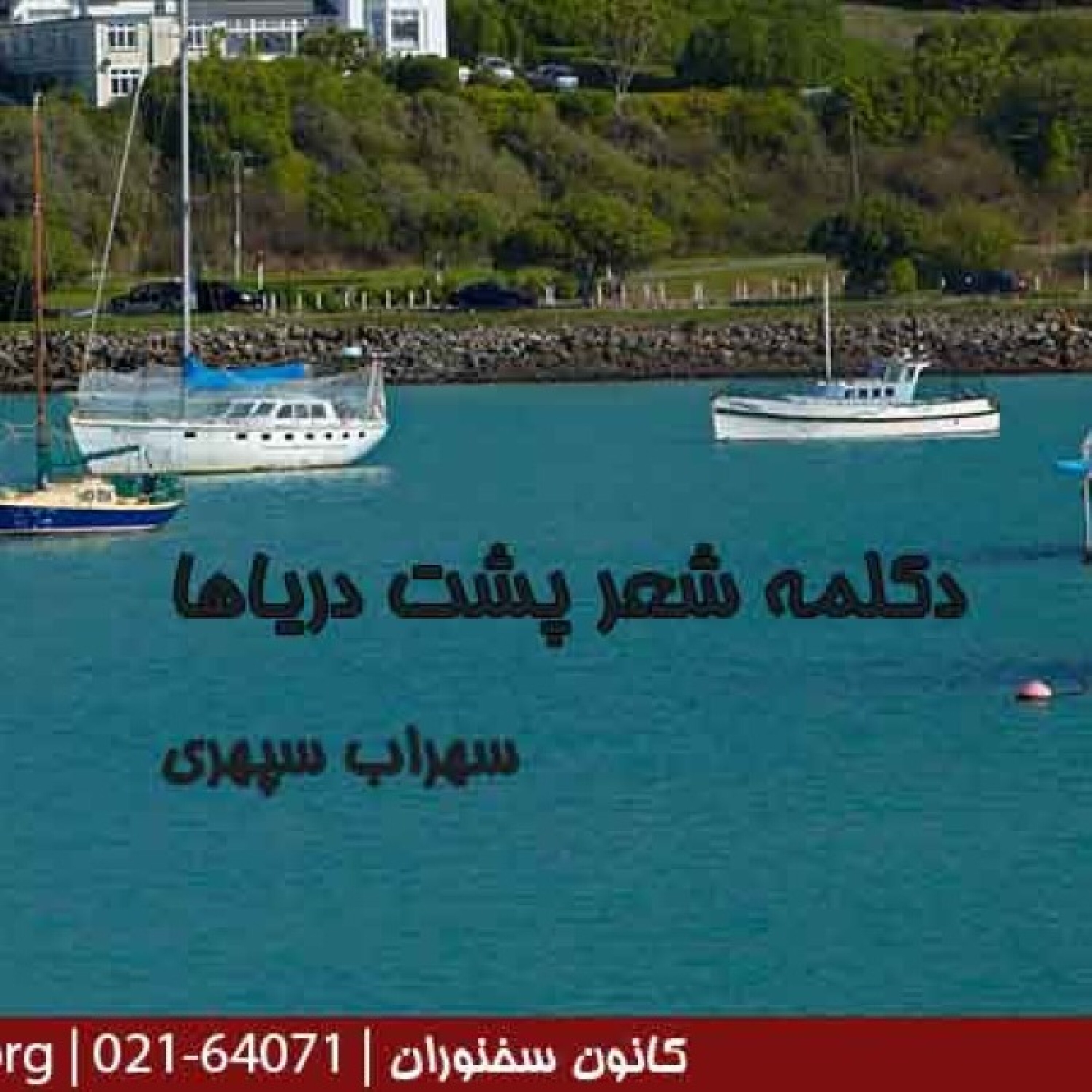 کاور دکلمه شعر پشت دریاها | سهراب سپهری | استاد حسینیان