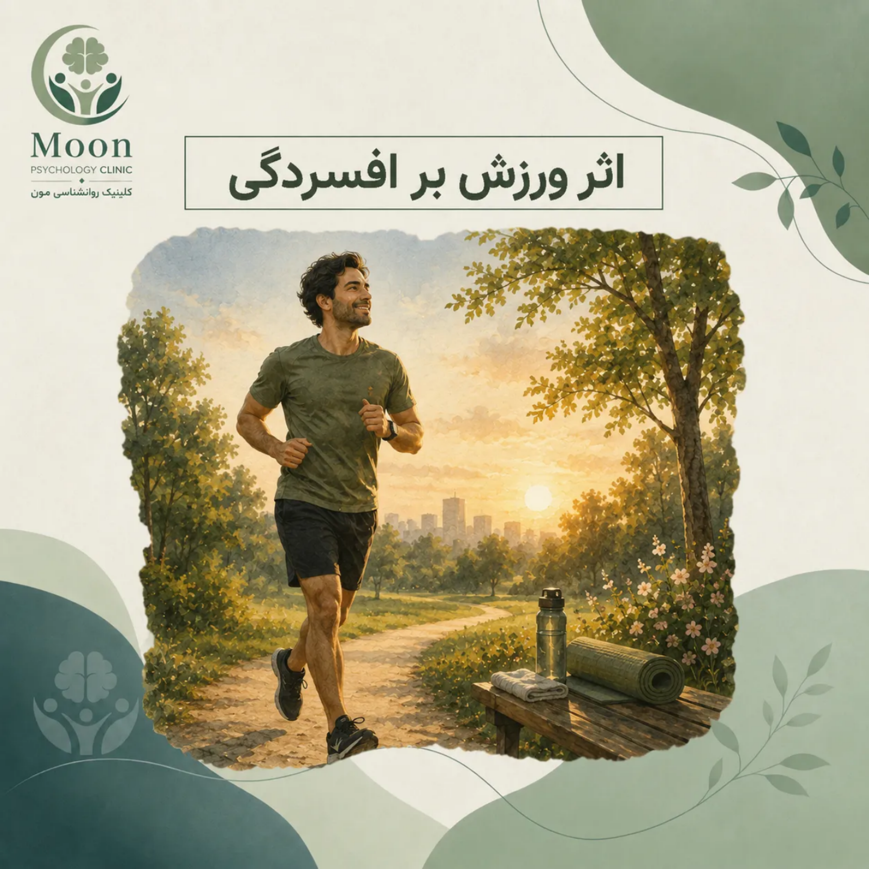 کاور اثر ورزش بر افسردگی