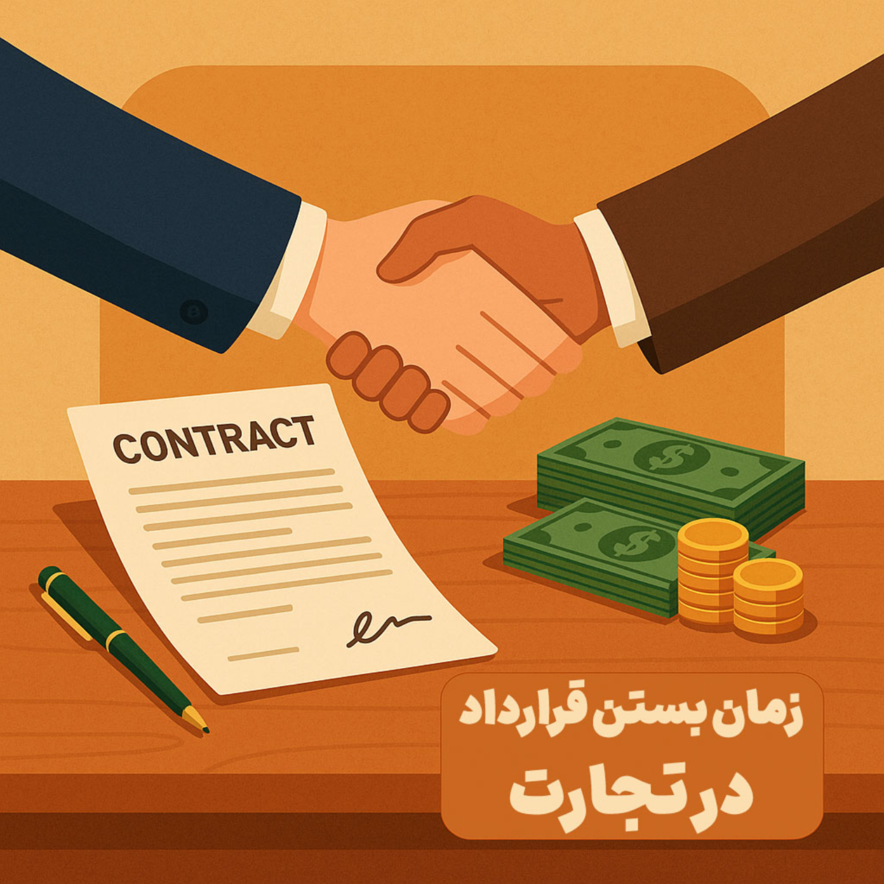 زمان بستن قرارداد در تجارت episode artwork