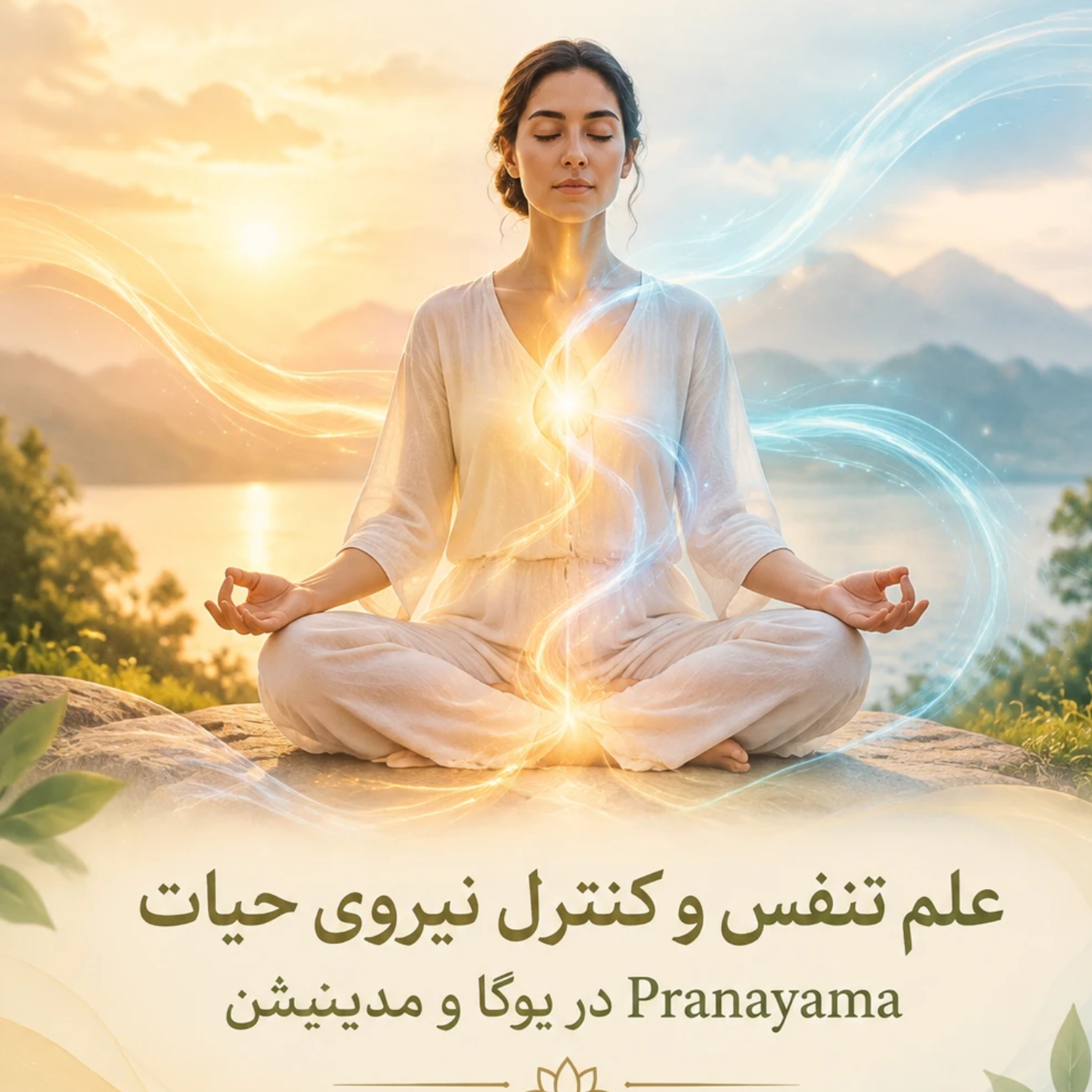 کاور علم تنفس و کنترل نیروی حیات (Pranayama) در یوگا و مدیتیشن