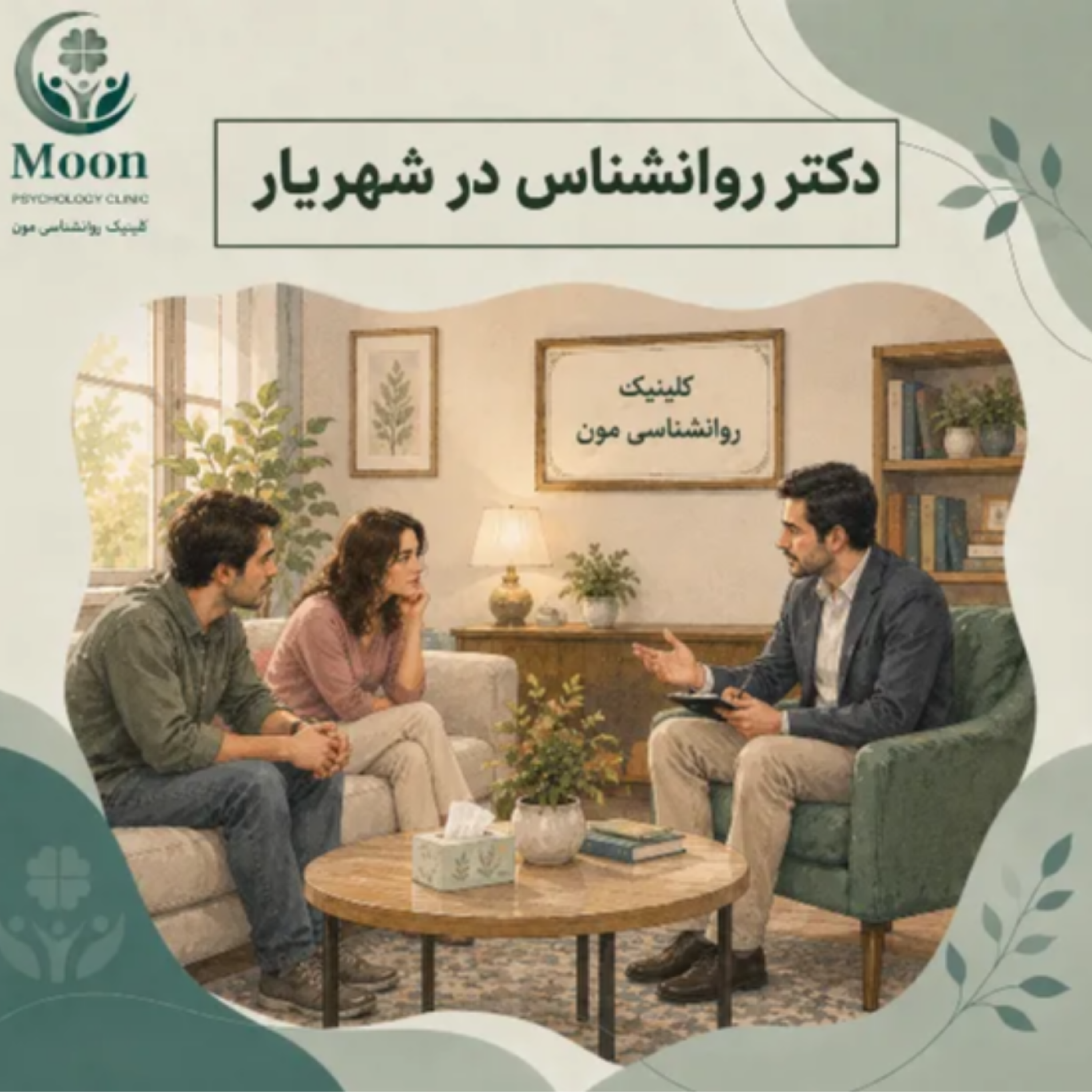 کاور دکتر روانشناس در شهریار
