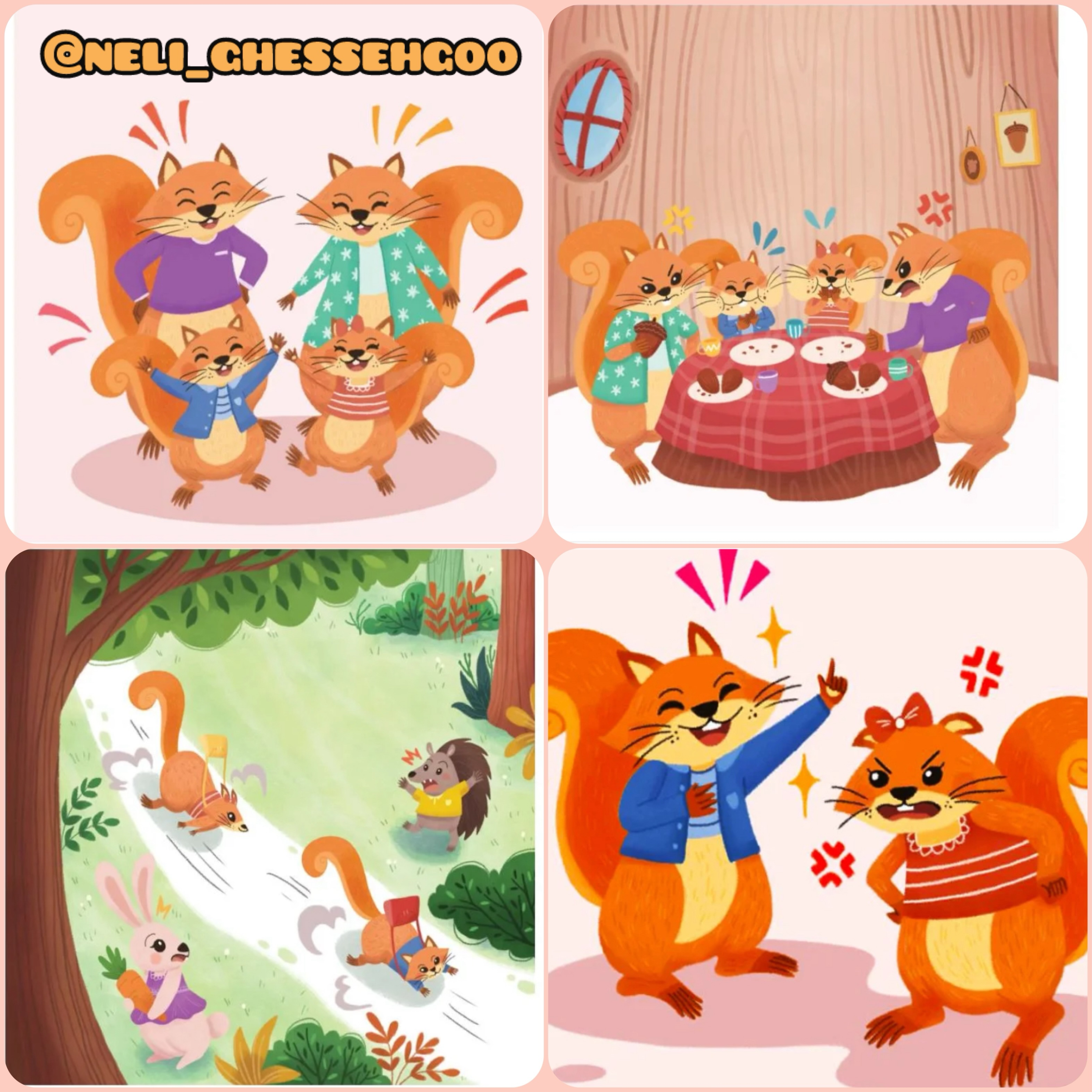 دوتا از یه چیز ! 🐿️