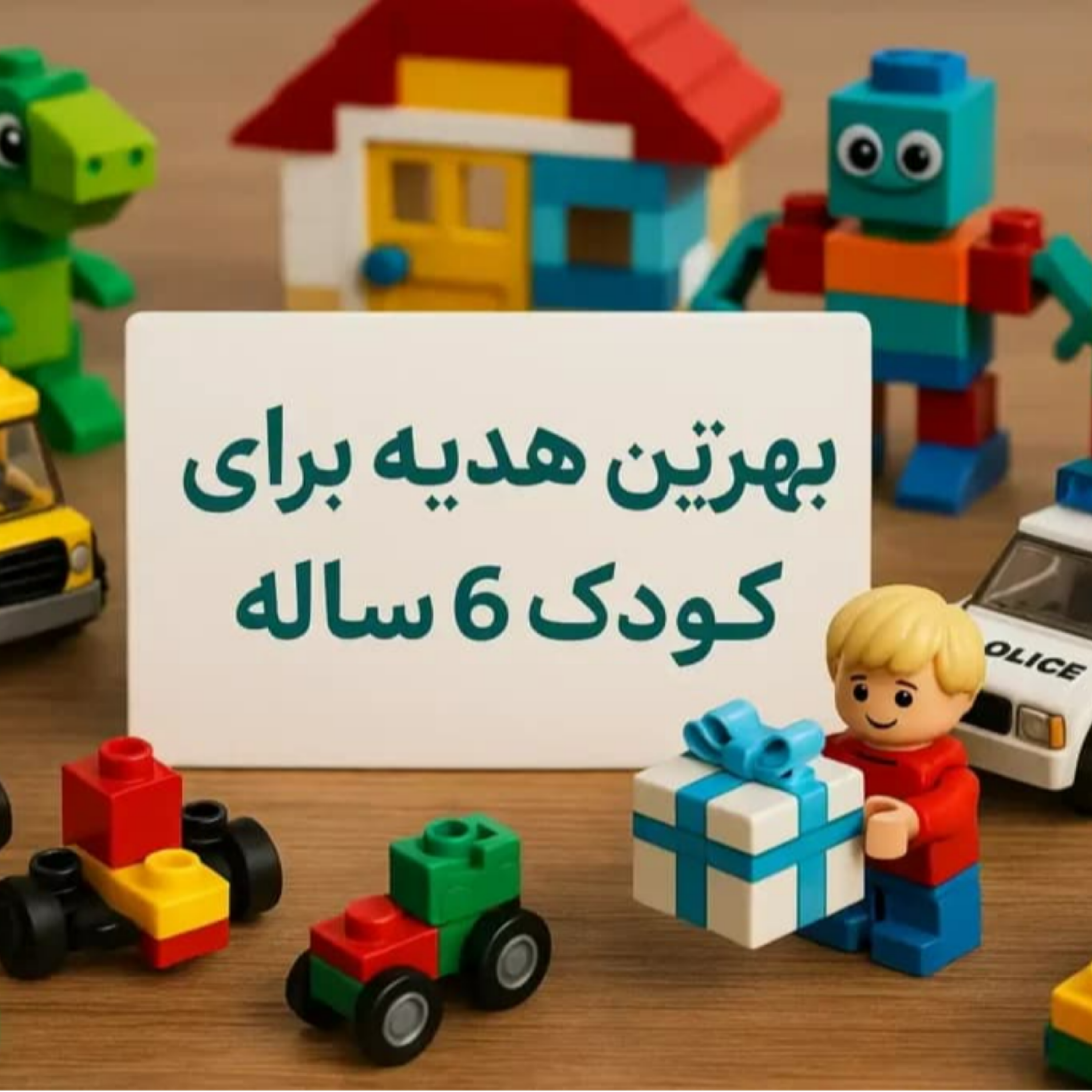 کاور بهترین هدیه برای کودک 6 ساله