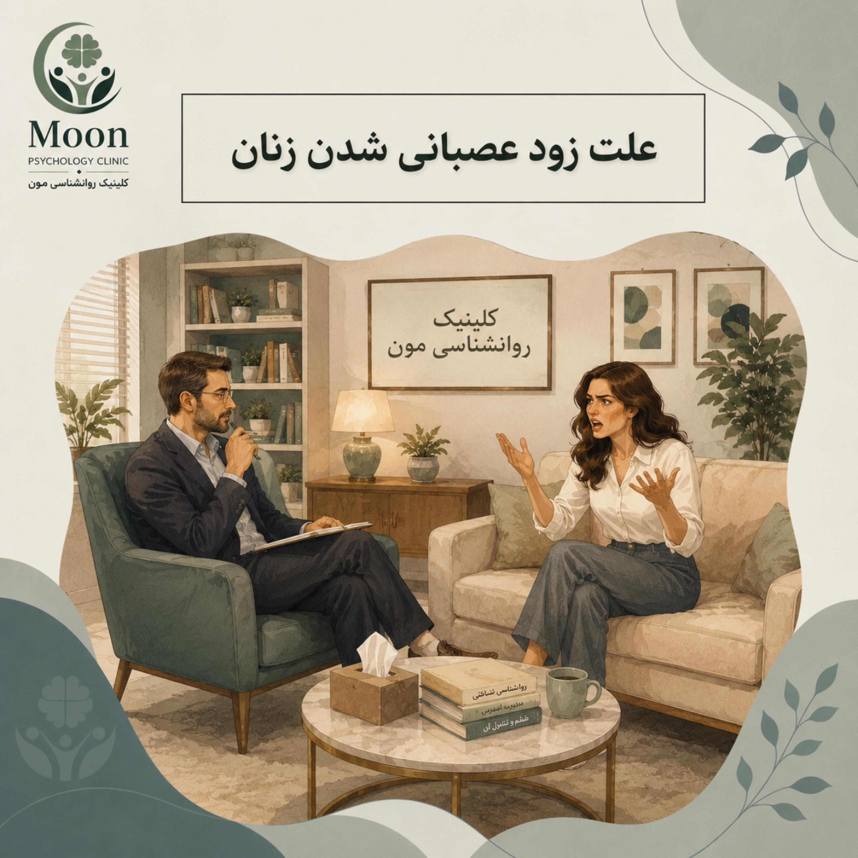 کاور علت زود عصبانی شدن زنان