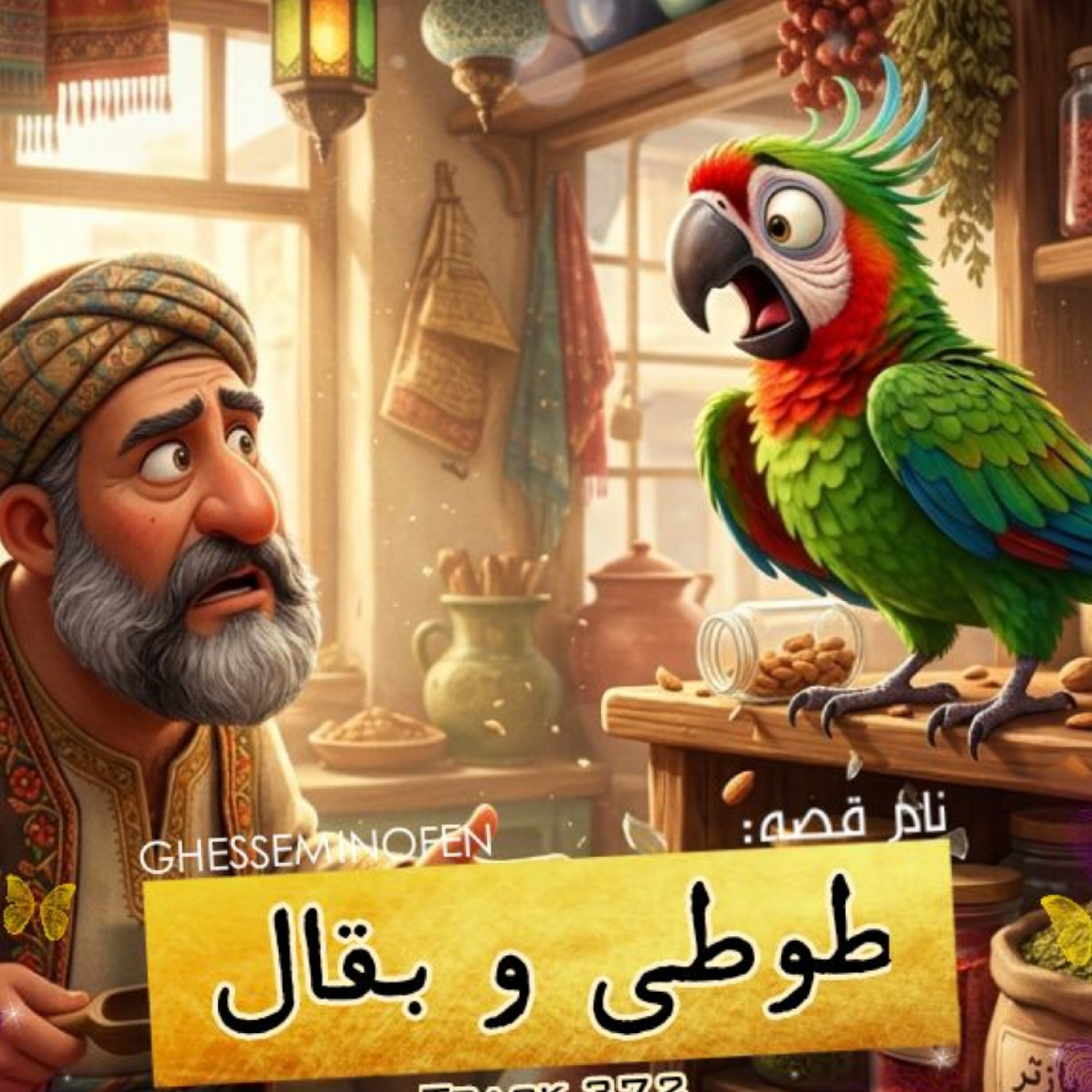 کاور طوطی و بقال