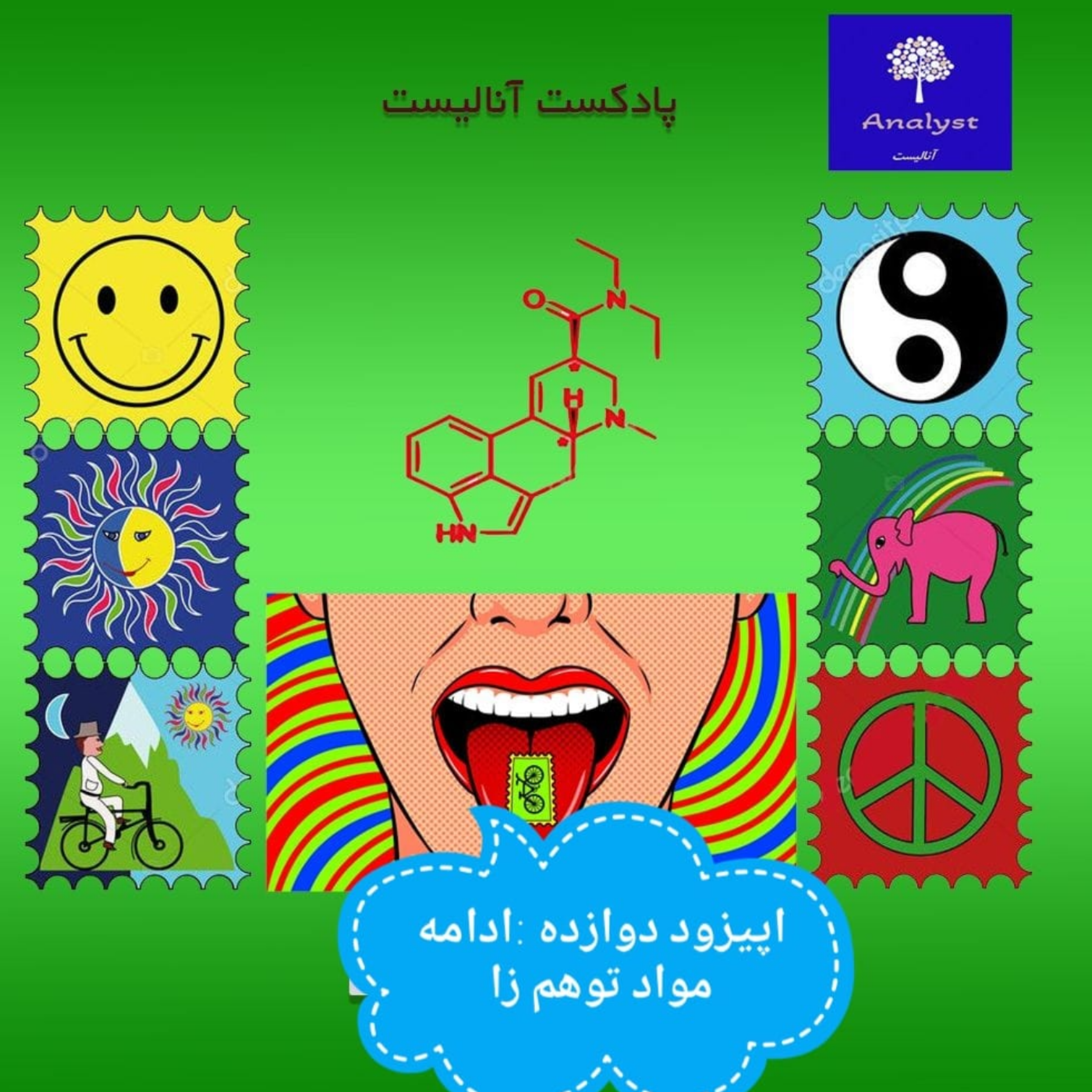 آنالیست Analyst episode 12 ، ادامه مواد توهم زا