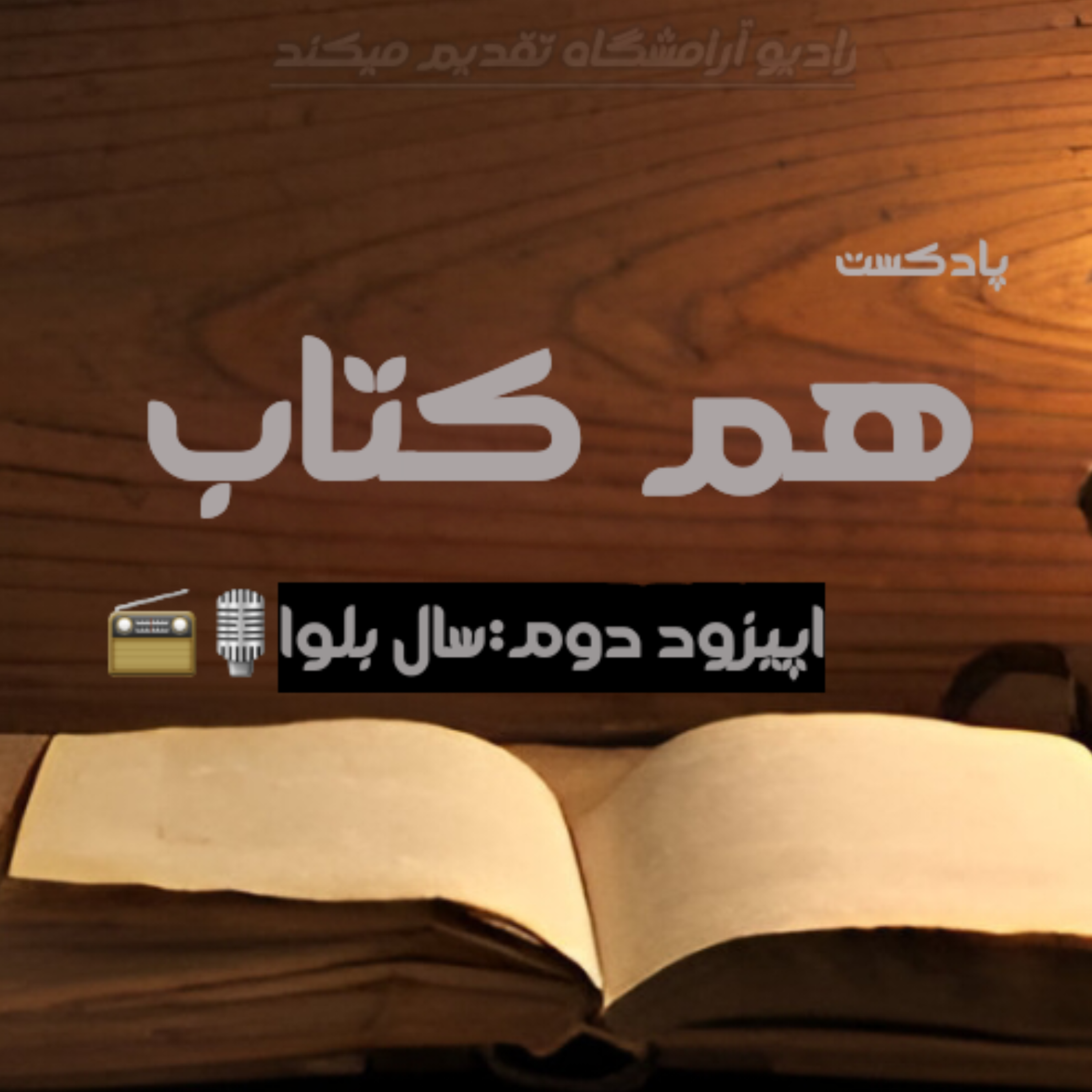 کاور 《هم کتاب》اپیزود دوم:معرفی و خوانش کتاب سال بلوا اثر عباس معروفی