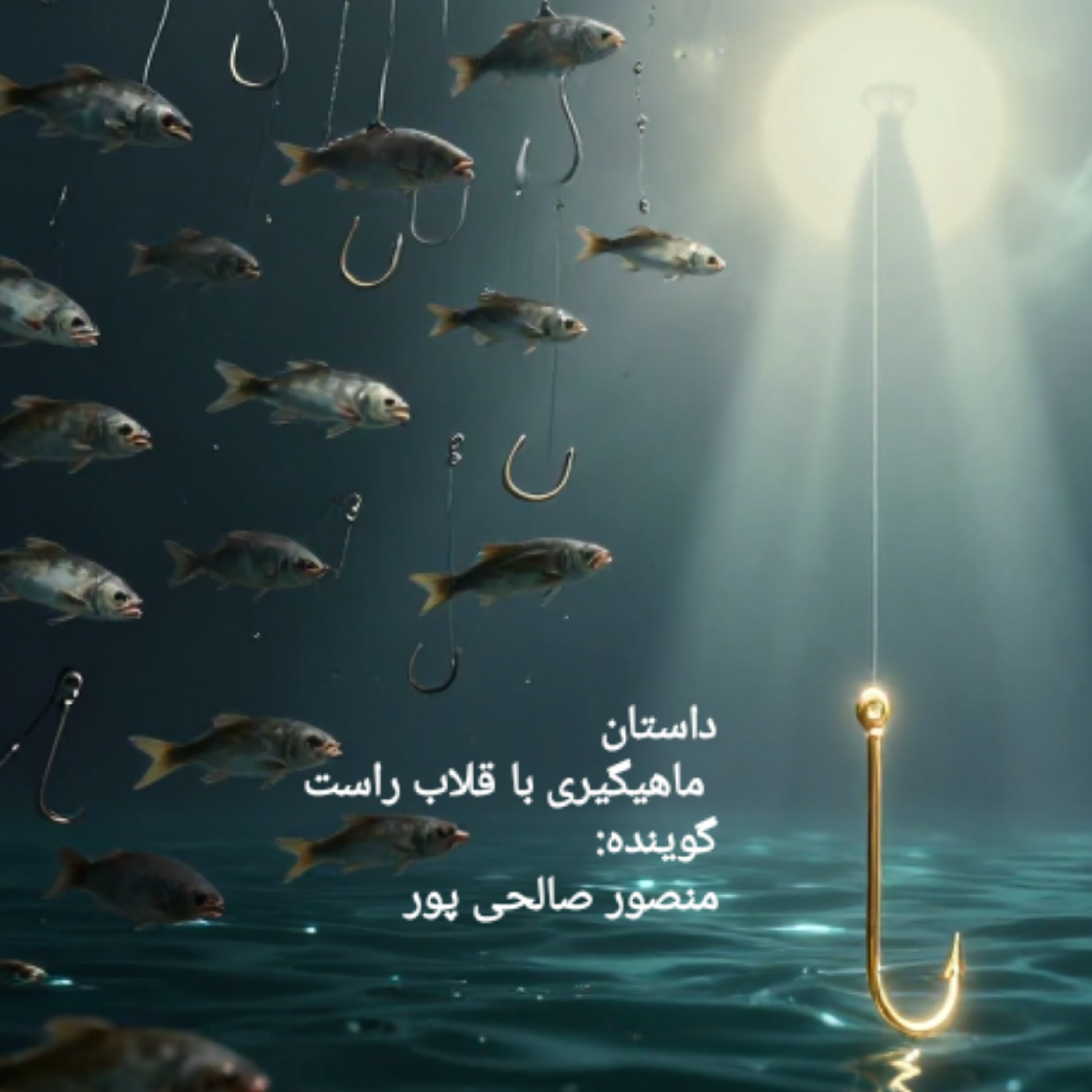 کاور داستان ماهیگیری با قلاب راست