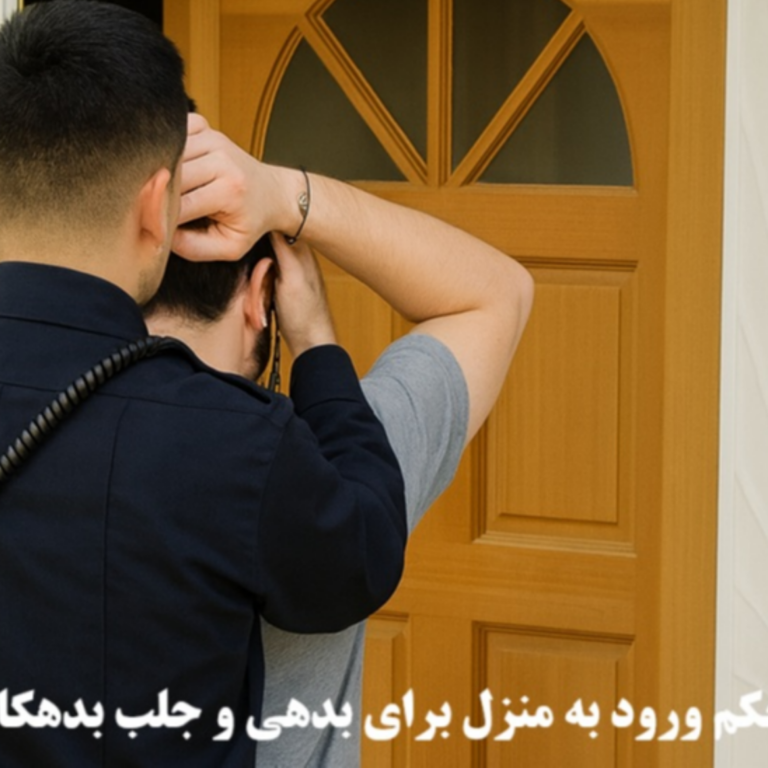 کاور حکم ورود به منزل بابت بدهی - ایران لگال