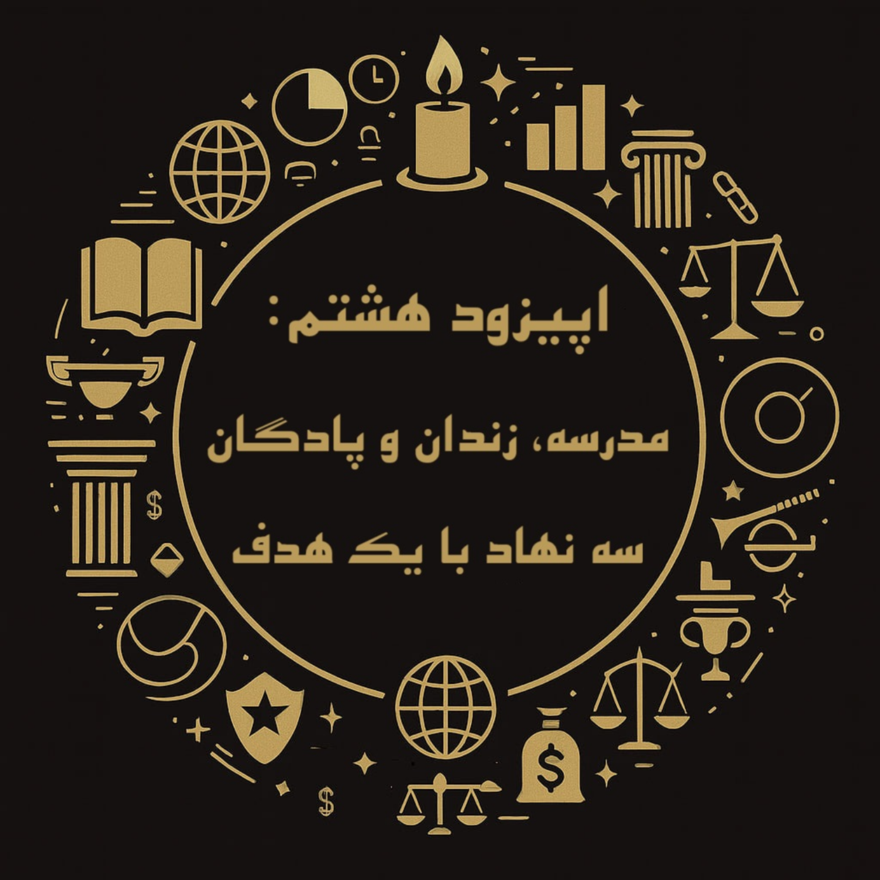 اپیزود هشتم: مدرسه، زندان و پادگان سه نهاد با یک هدف