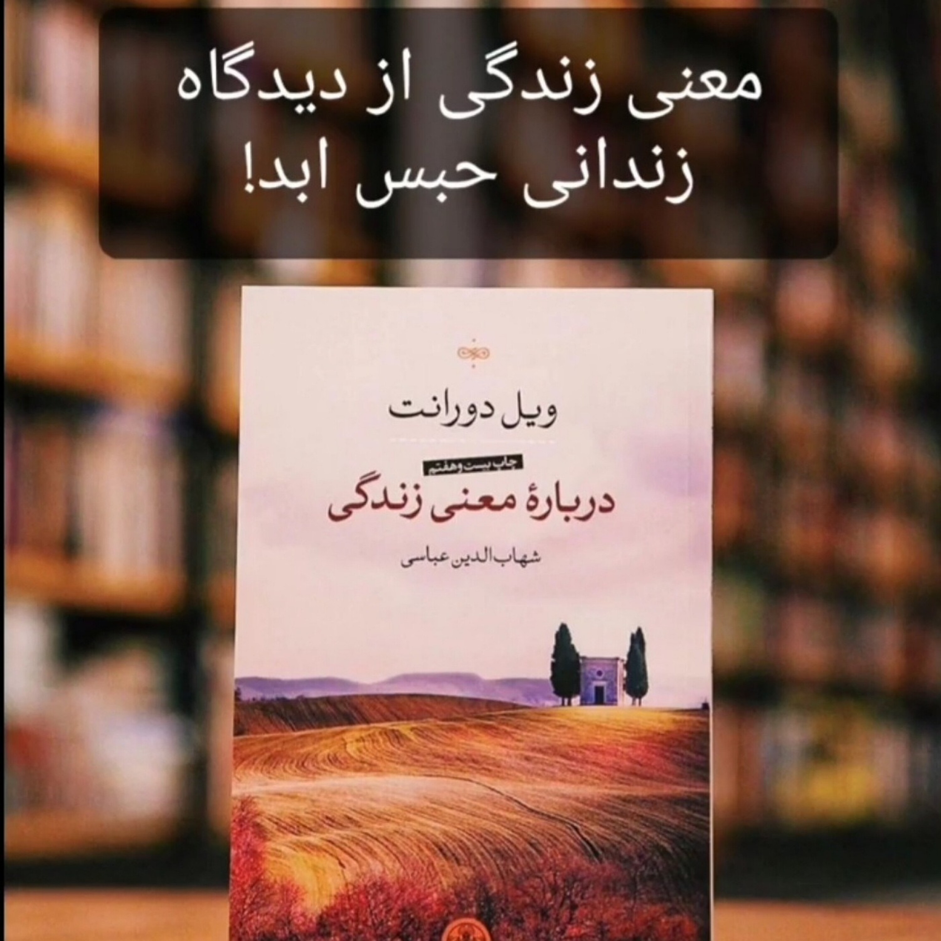 کاور معنی زندگی از دیدگاه زندانی حبس ابد