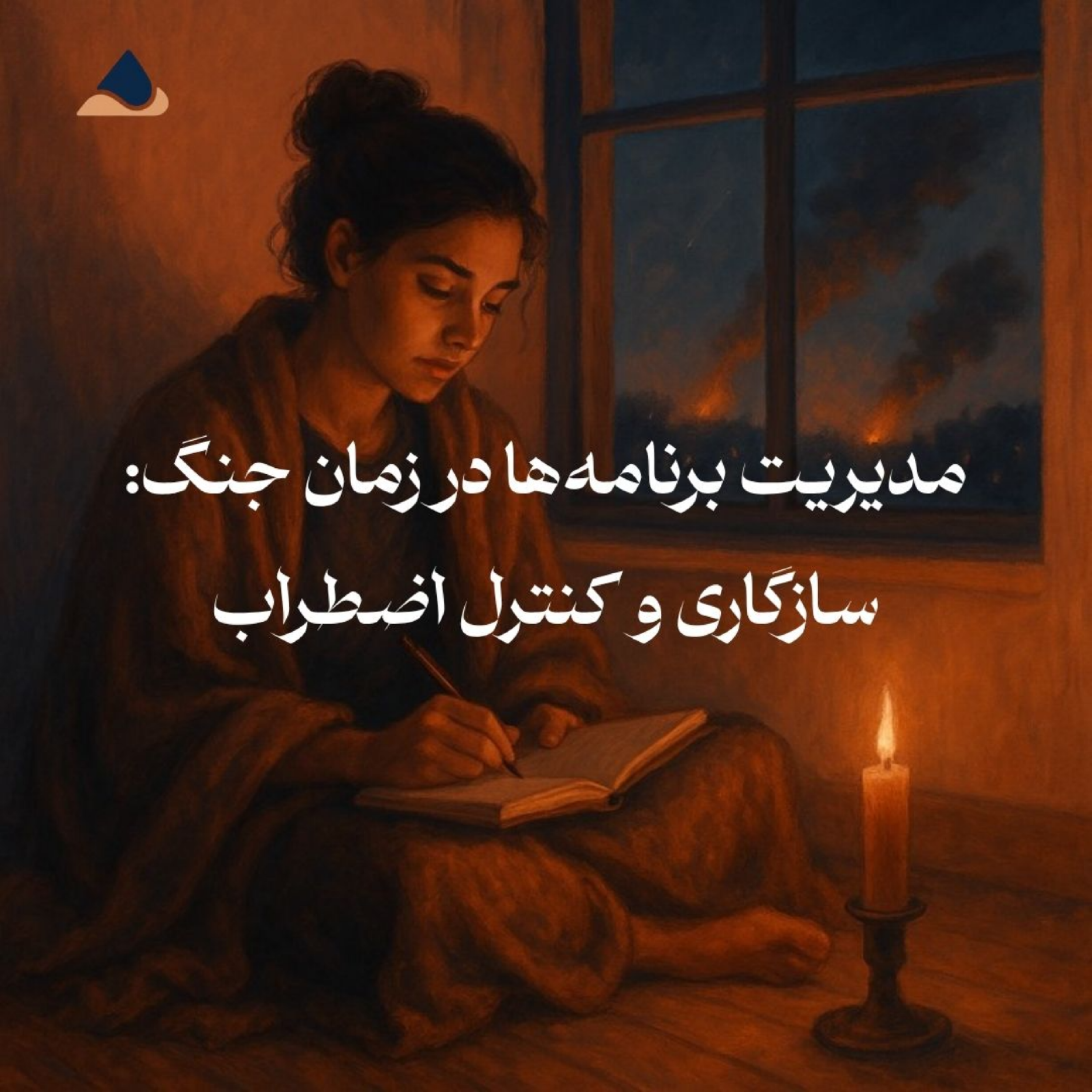کاور مدیریت برنامهها در زمان جنگ: سازگاری و کنترل اضطراب