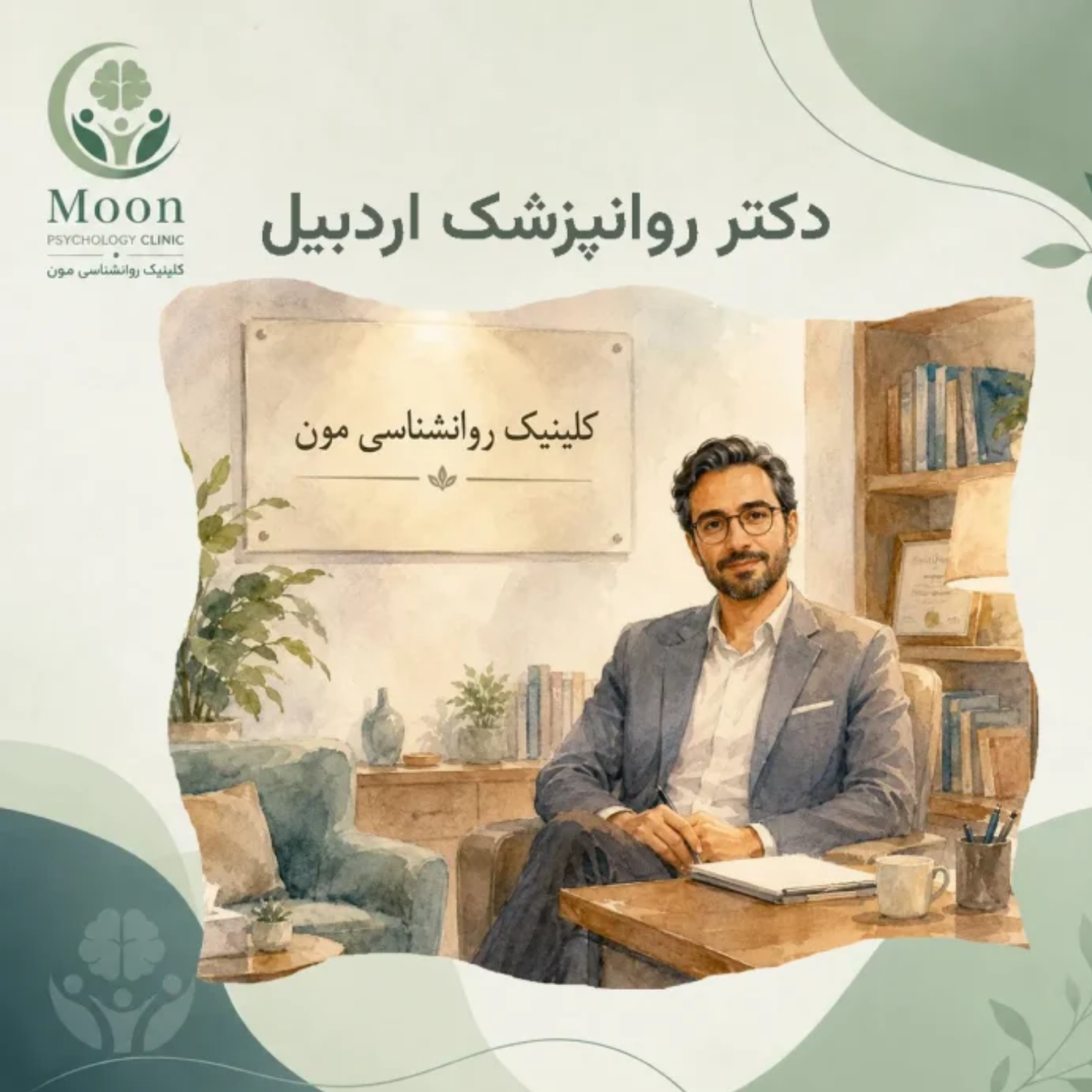 کاور دکتر روانپزشک اردبیل