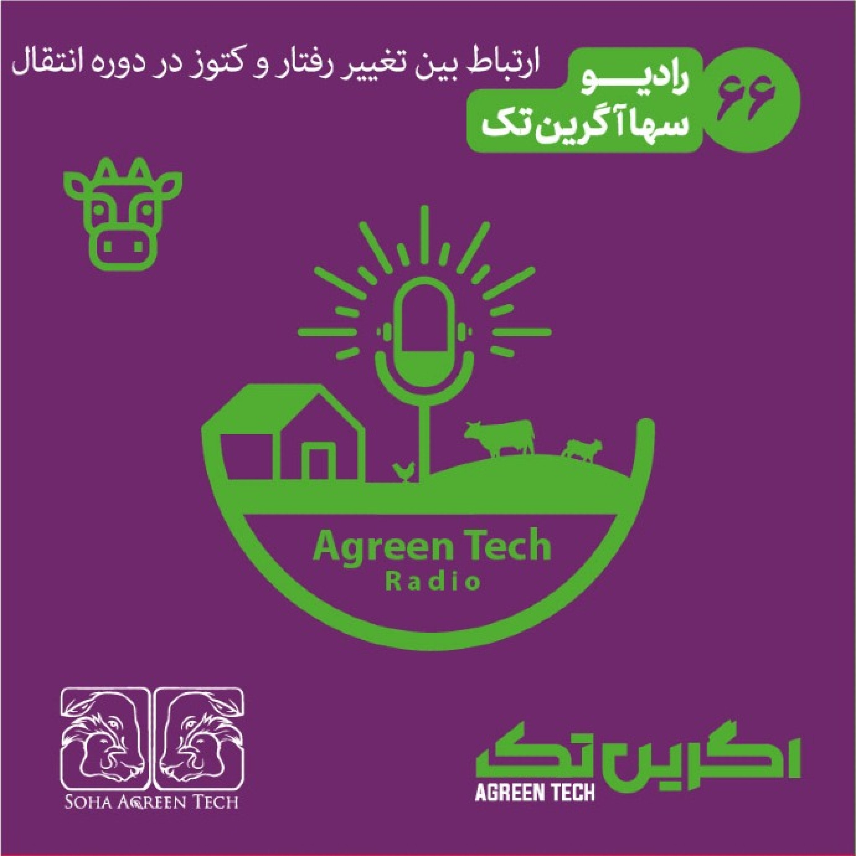 پادکست شماره 66- ارتباط بین تغییر رفتار و کتوز در دوره انتقال- رادیو آگرین تک