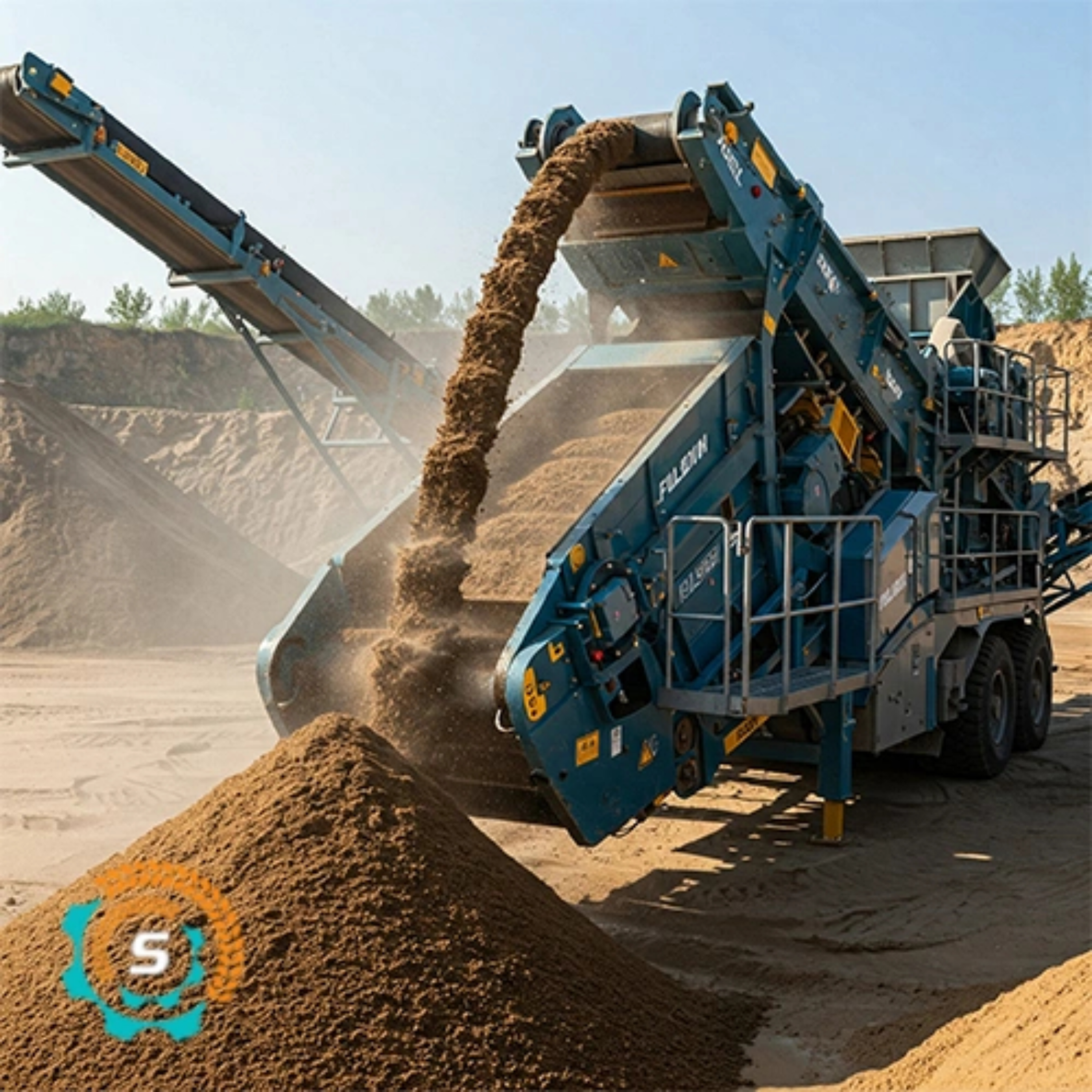 کاور بررسی نحوه شستن ماسه با ماسه شور صنعتی