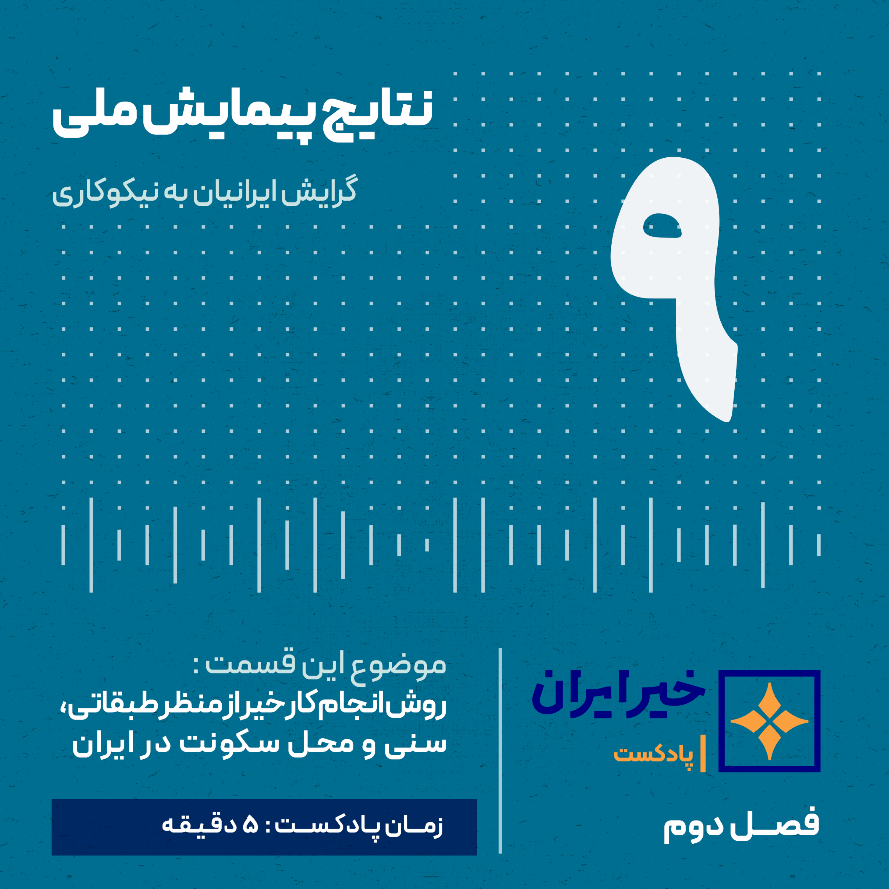 کاور فصل 2 | ق 9 | روش انجام کار خیر از منظر طبقاتی، سنی و محل سکونت در ایران