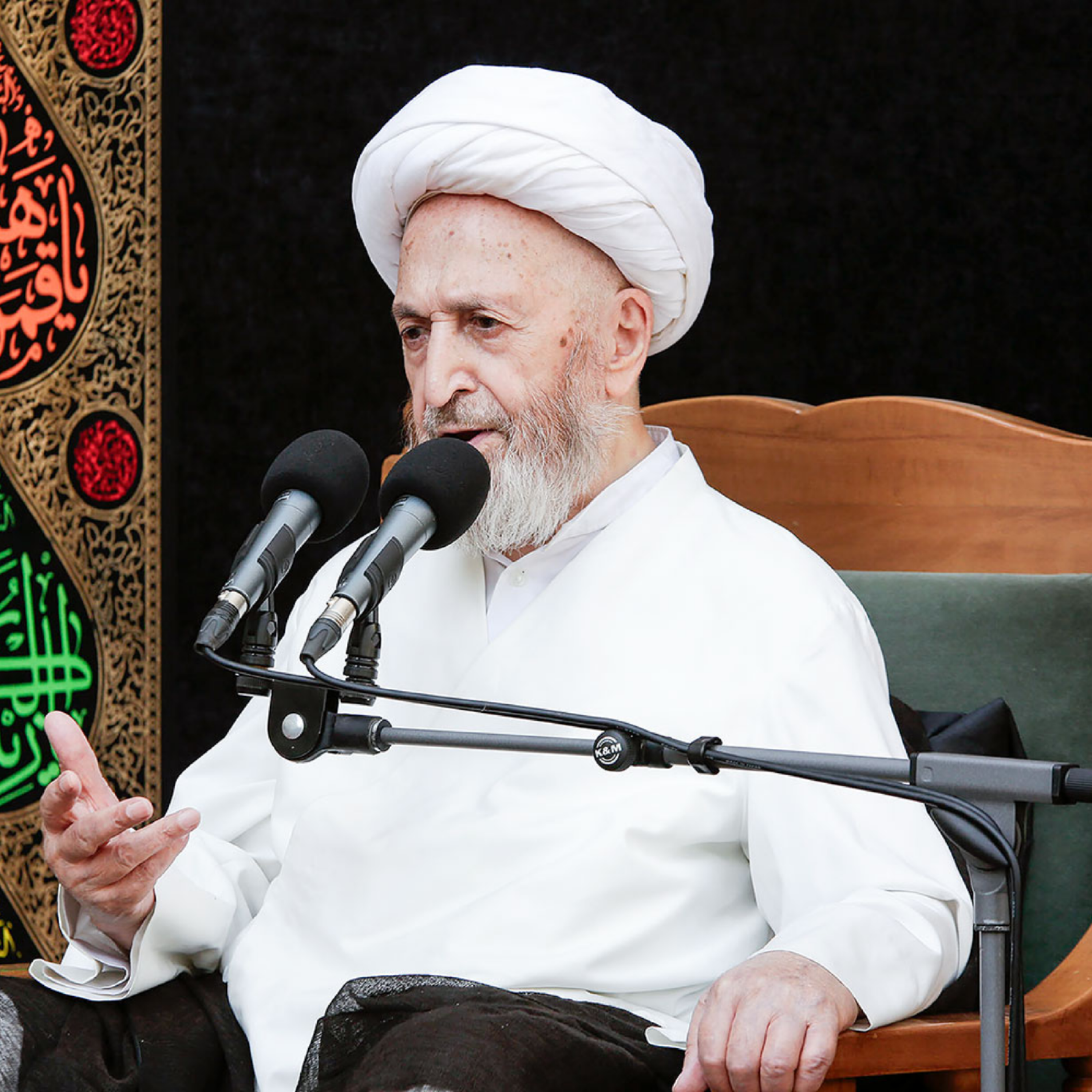 کاور پرسش و پاسخ علمی| حضرت آیت‌الله العظمی جعفر سبحانی - روز چهارم
