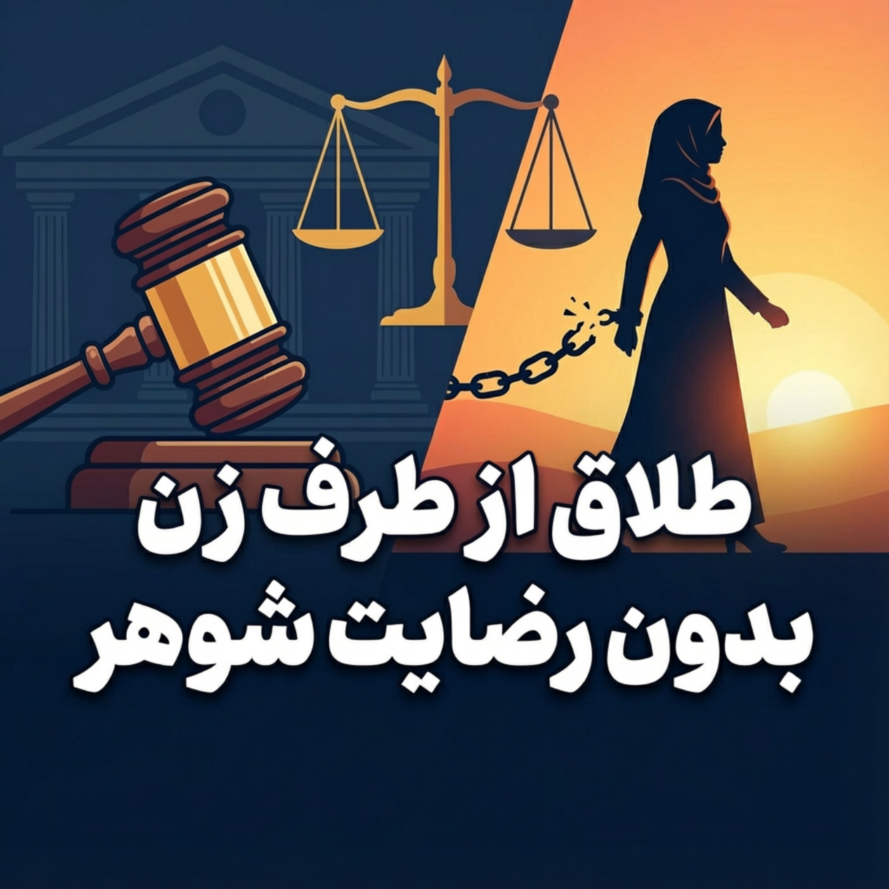 کاور طلاق از طرف زن بدون رضایت شوهر