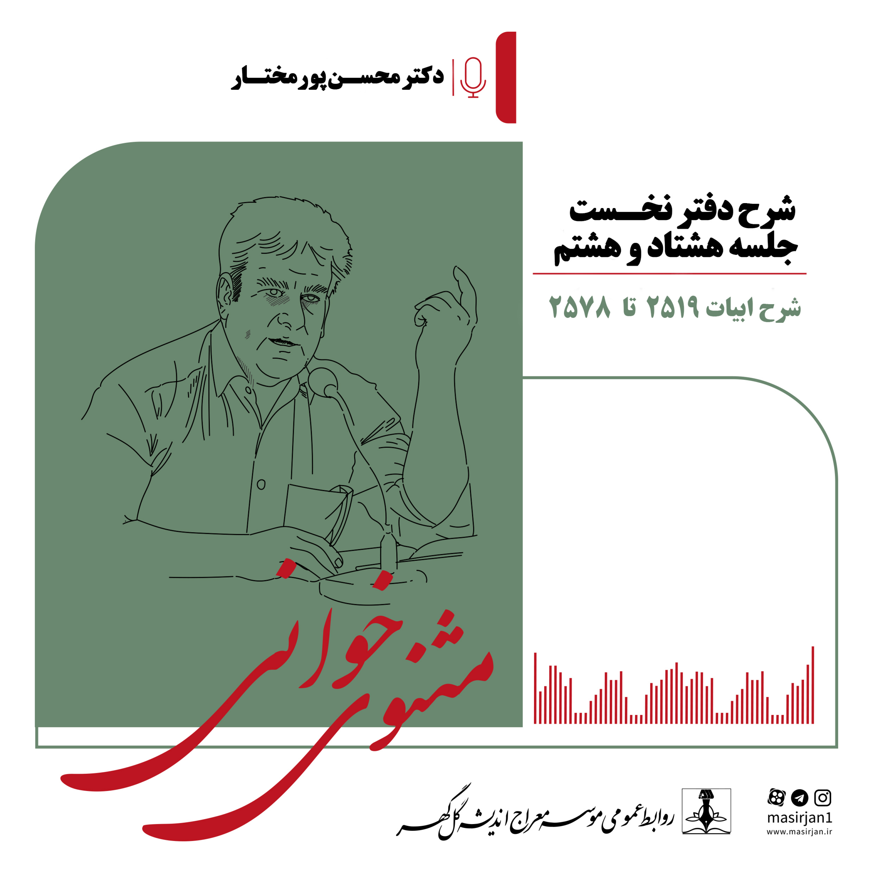 کاور شرح دفتر نخست مثنوی.جلسه 88