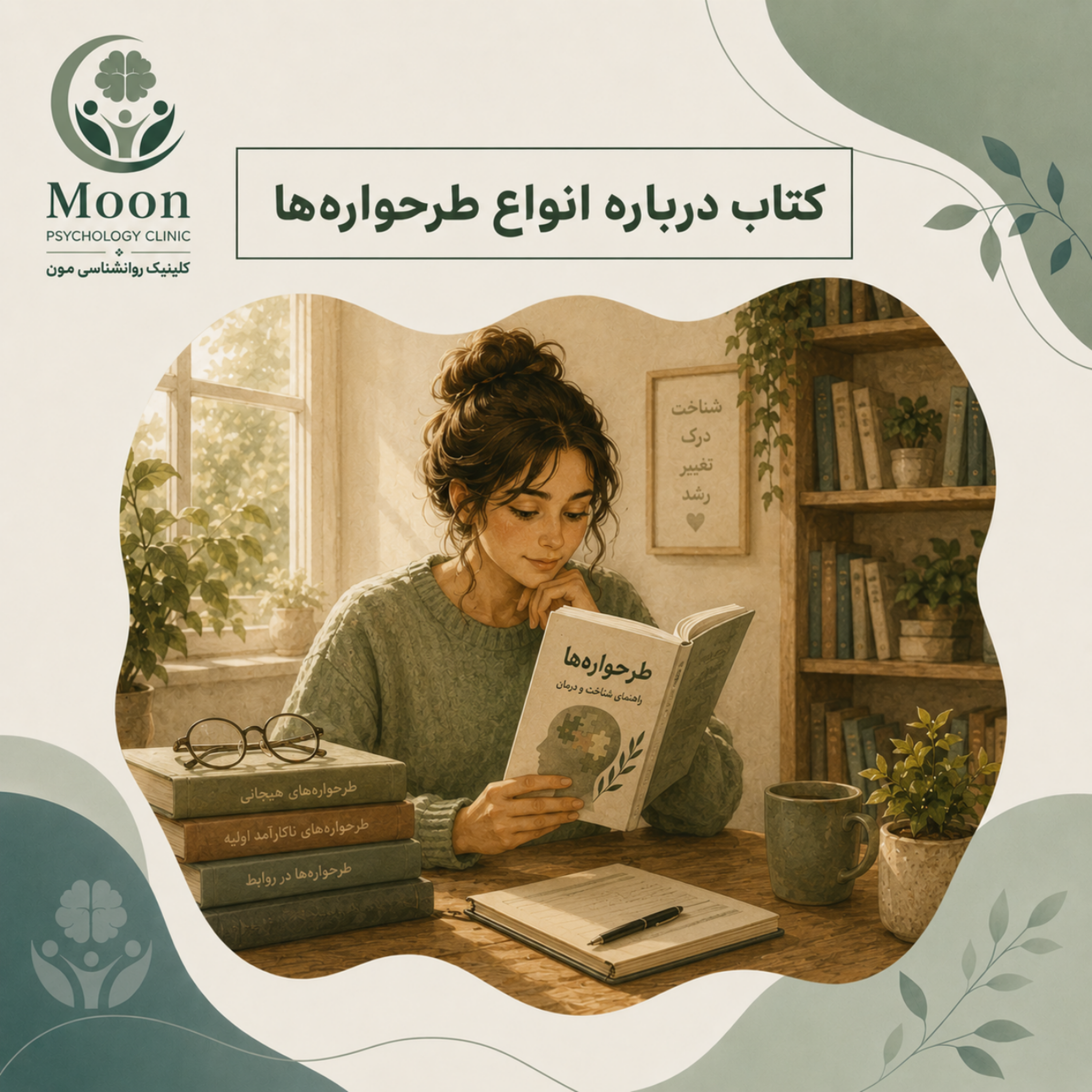 کاور کتاب درباره انواع طرحوارهها