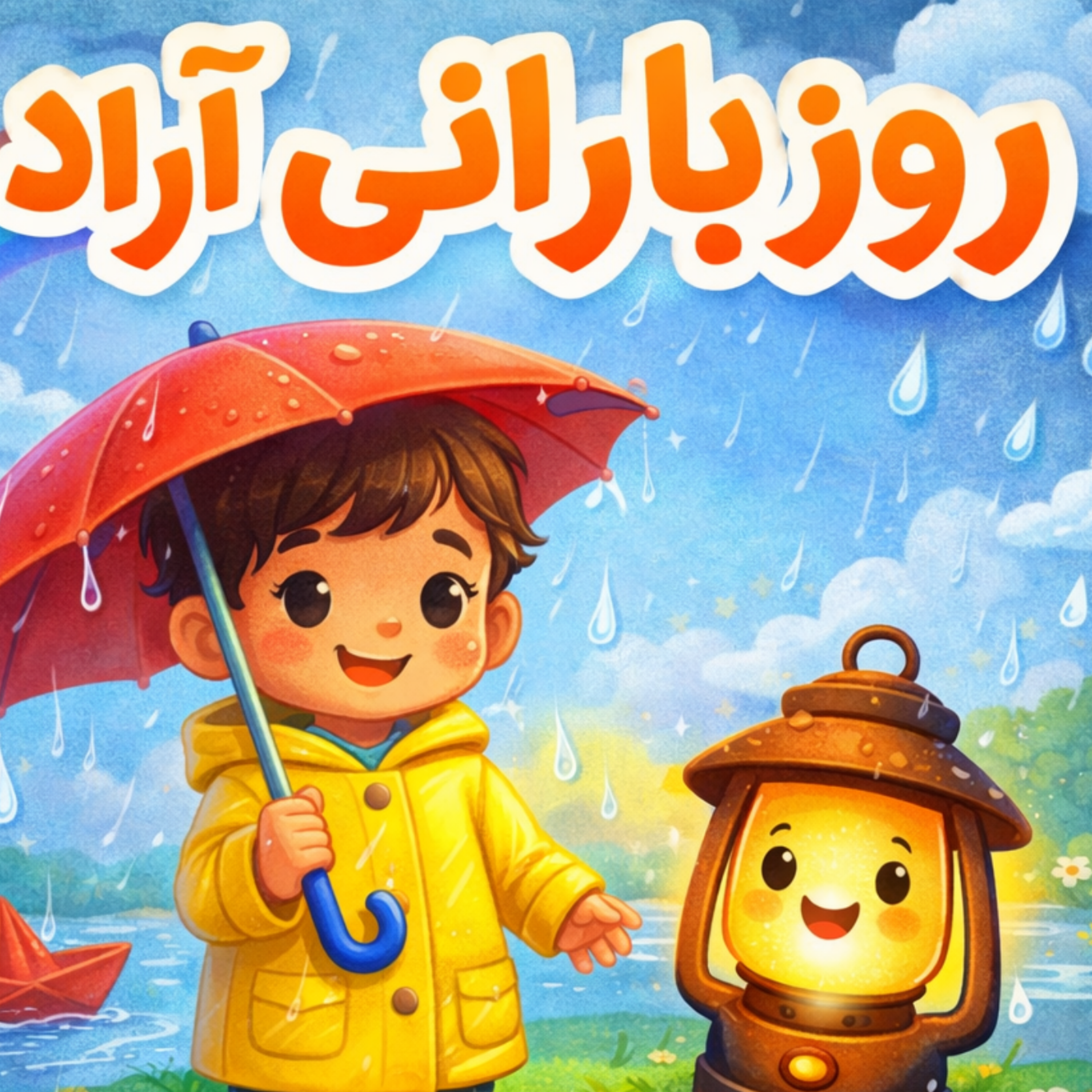 کاور روز بارانی آراد