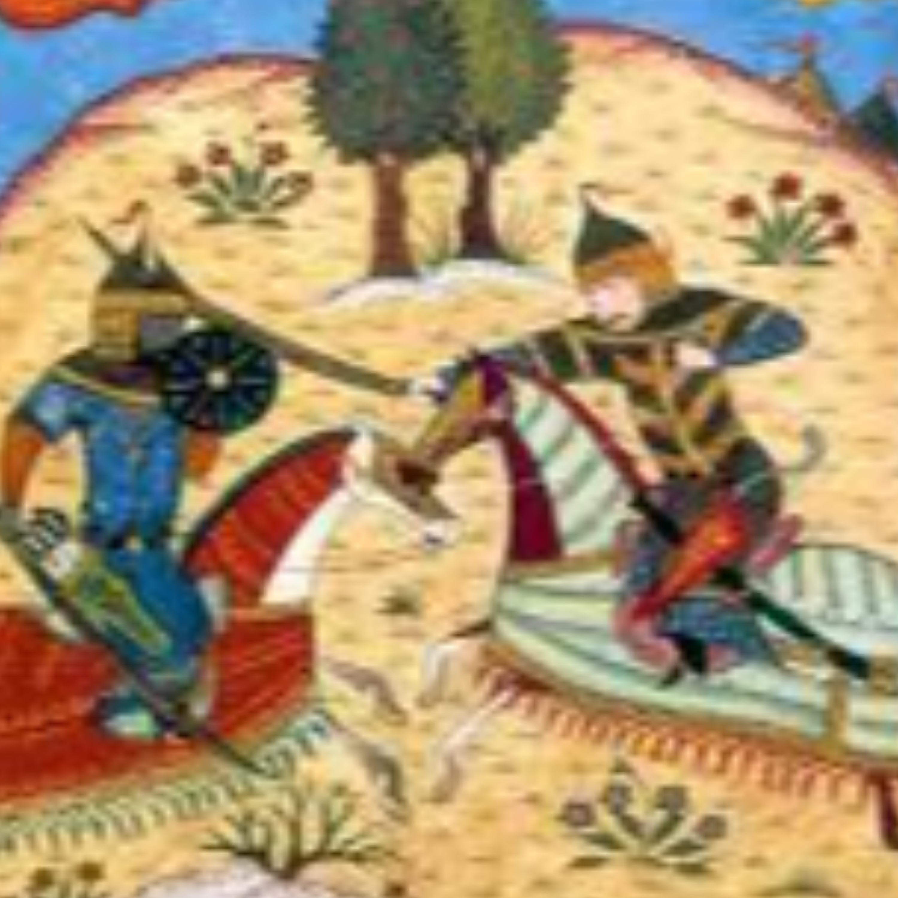کاور نشست 62 (داستان رستم و هفت گردان در شکارگاه افراسیاب)