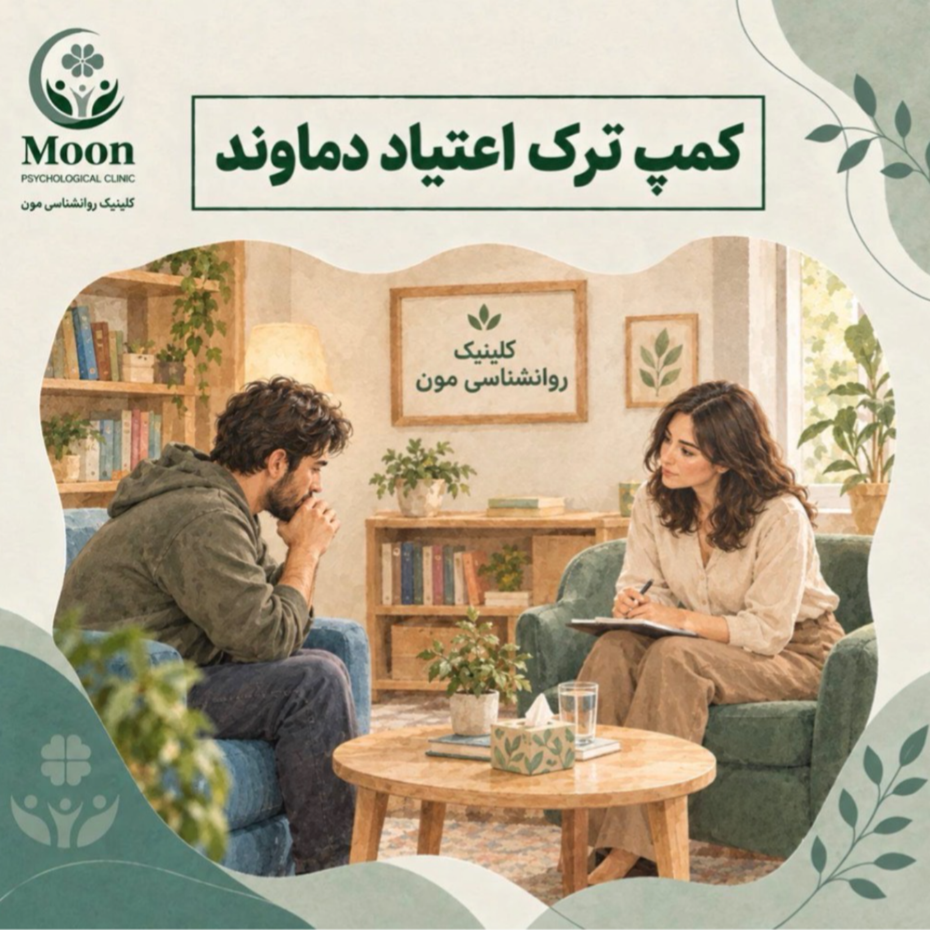 کاور کمپ ترک اعتیاد دماوند