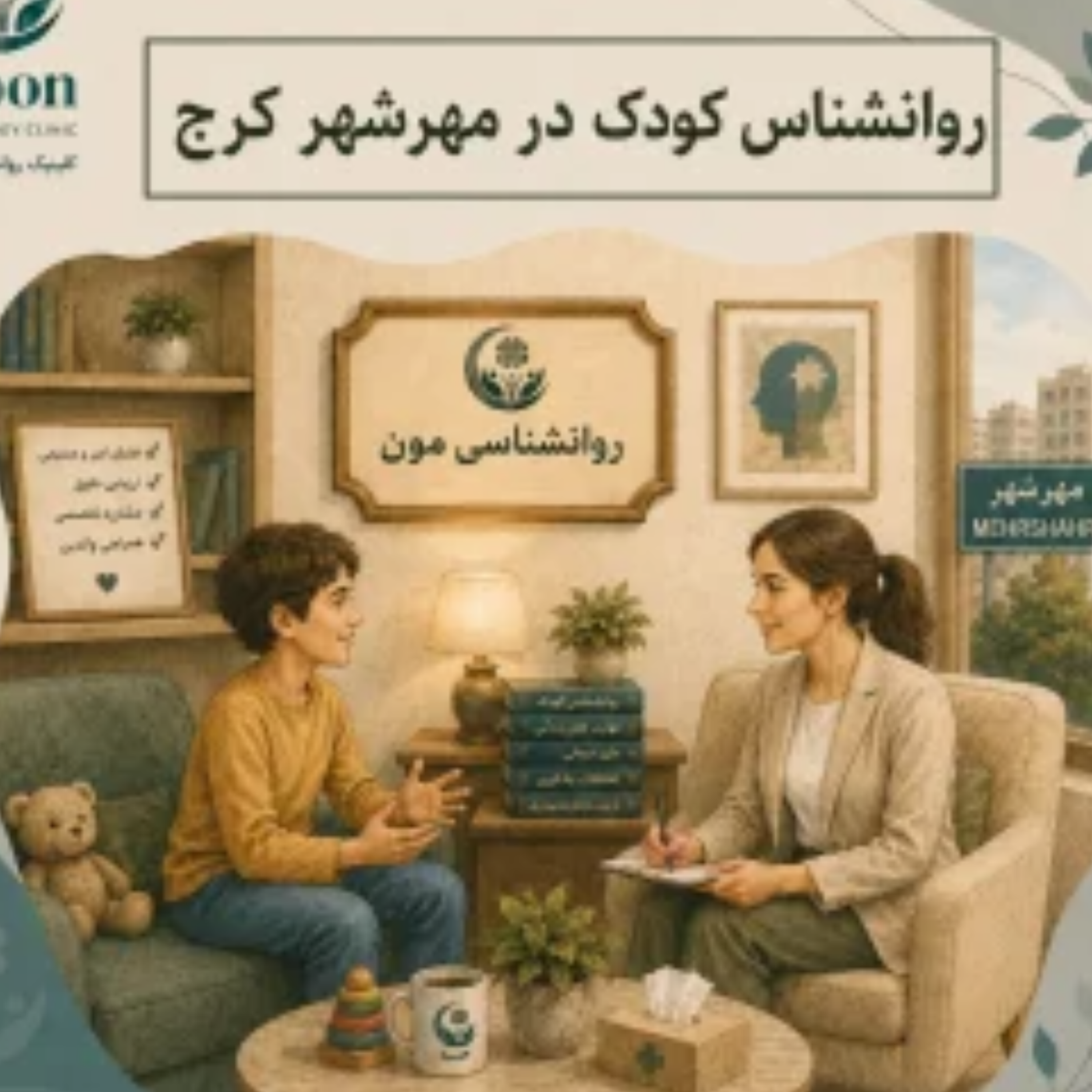 کاور روانشناس کودک در مهرشهر کرج