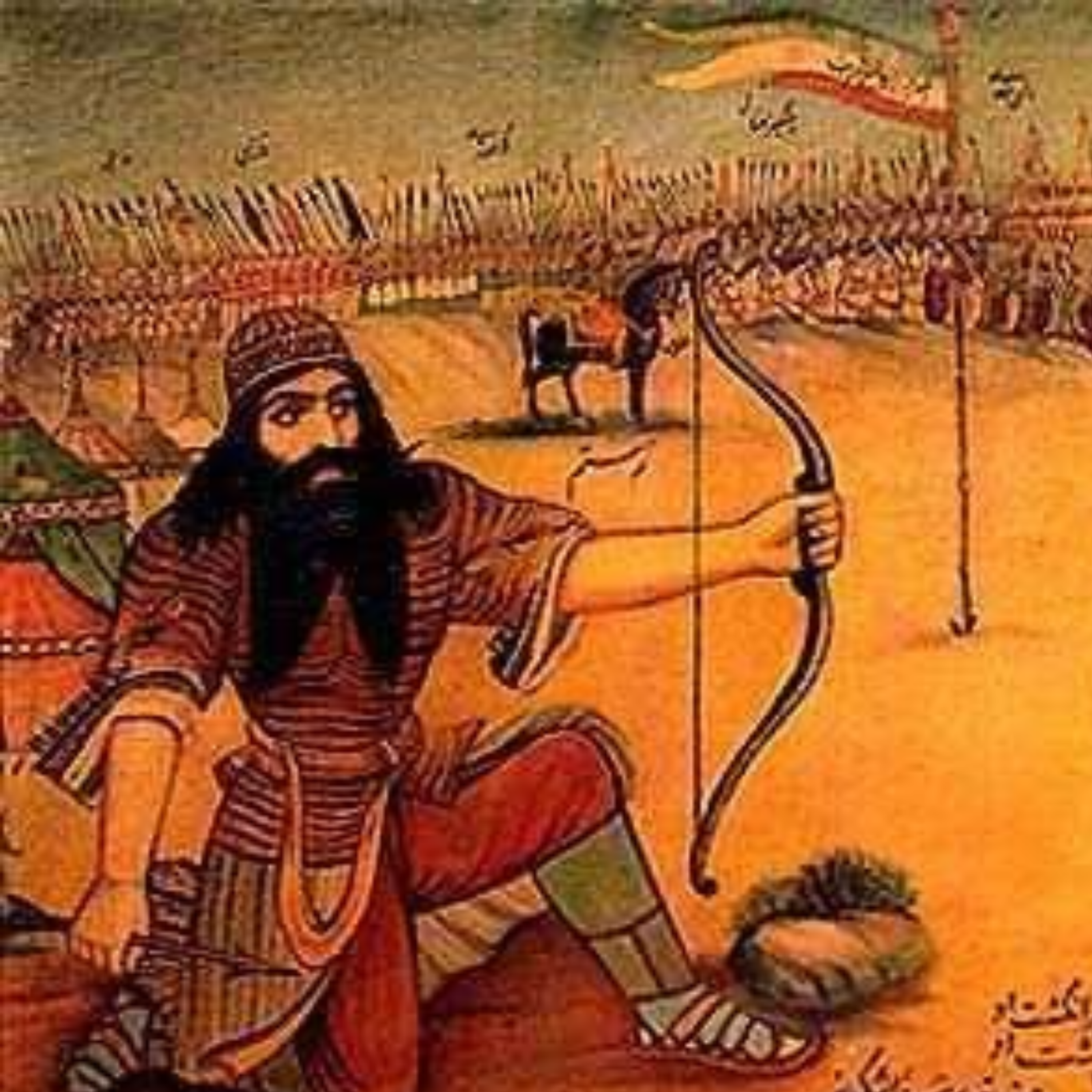 کاور نشست 116 (داستان کاموس کشانی) (رزم چنگش با رستم زال)